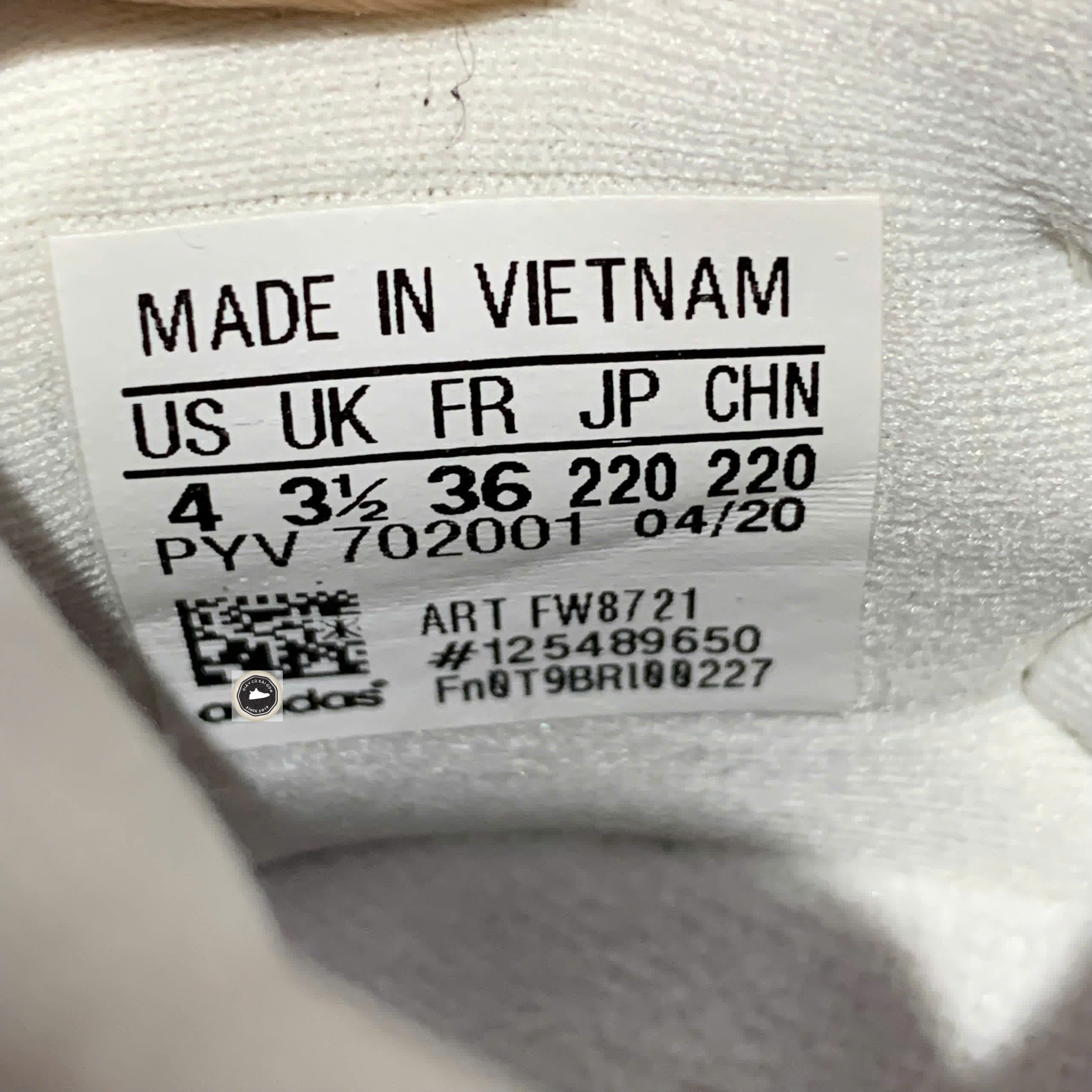 🔥 ADIDAS ULTRABOOST 20 ‘WHITE IRIDESCENT’ – SIZE 36 2/3 – PVN23051 – CHÍNH HÃNG