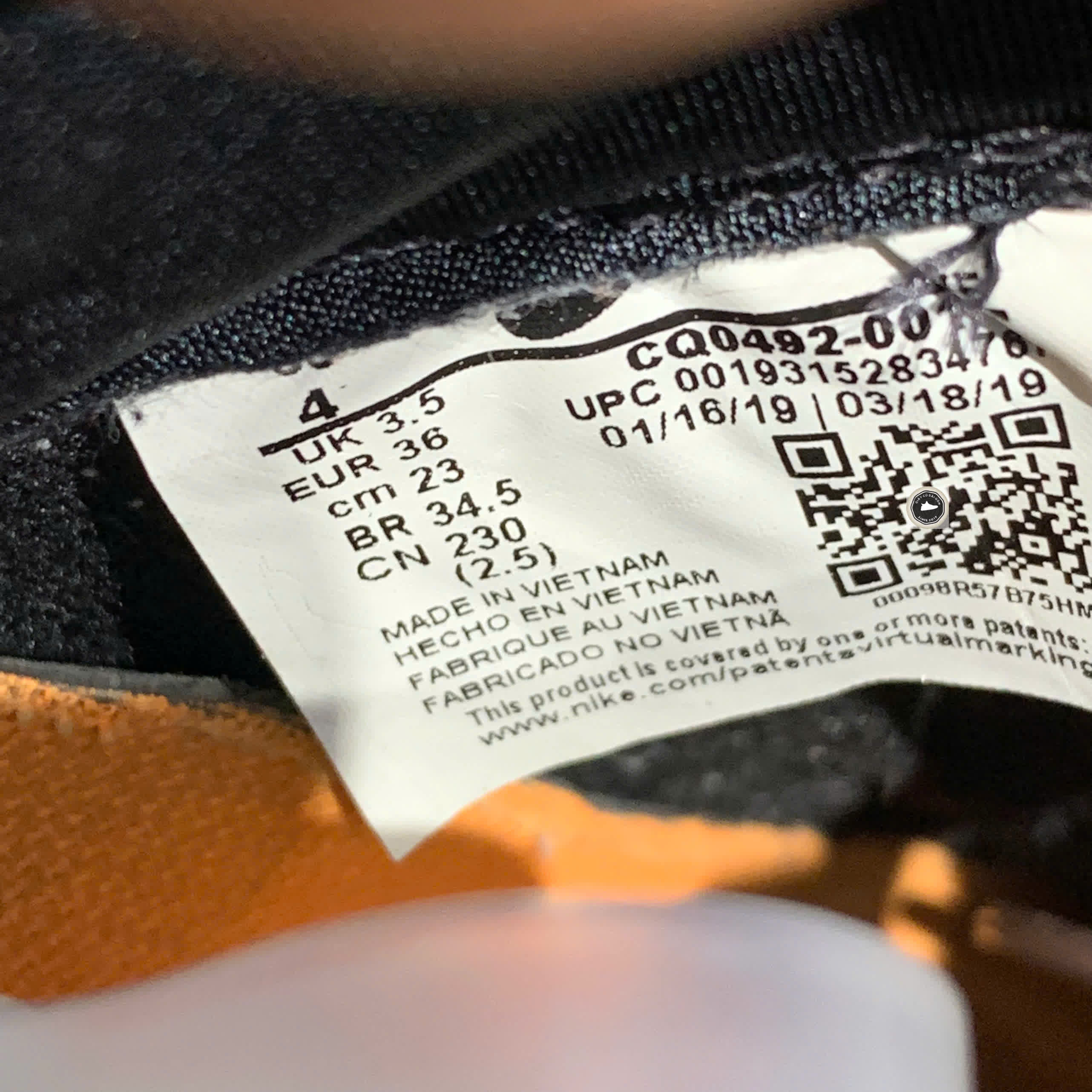 🔥 NIKE AIR FORCE 1 LOW RETRO QS ‘BLACK WHITE’ – SIZE 38.5 – PVN23086 – CHÍNH HÃNG