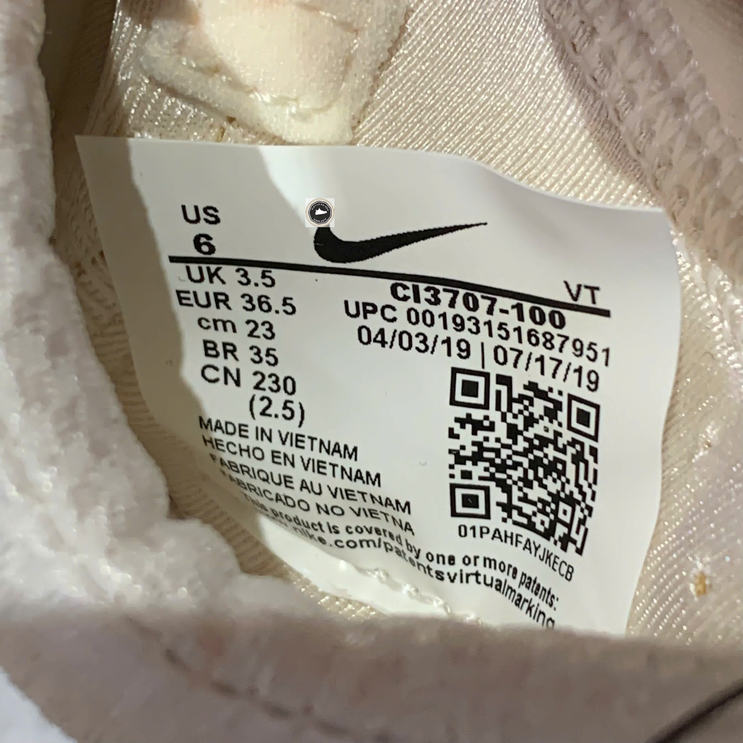 🔥 NIKE JOYRIDE RUN FK AW ‘WHITE LAVA GLOW’ – SIZE 36.5 – PVN23013 – CHÍNH HÃNG