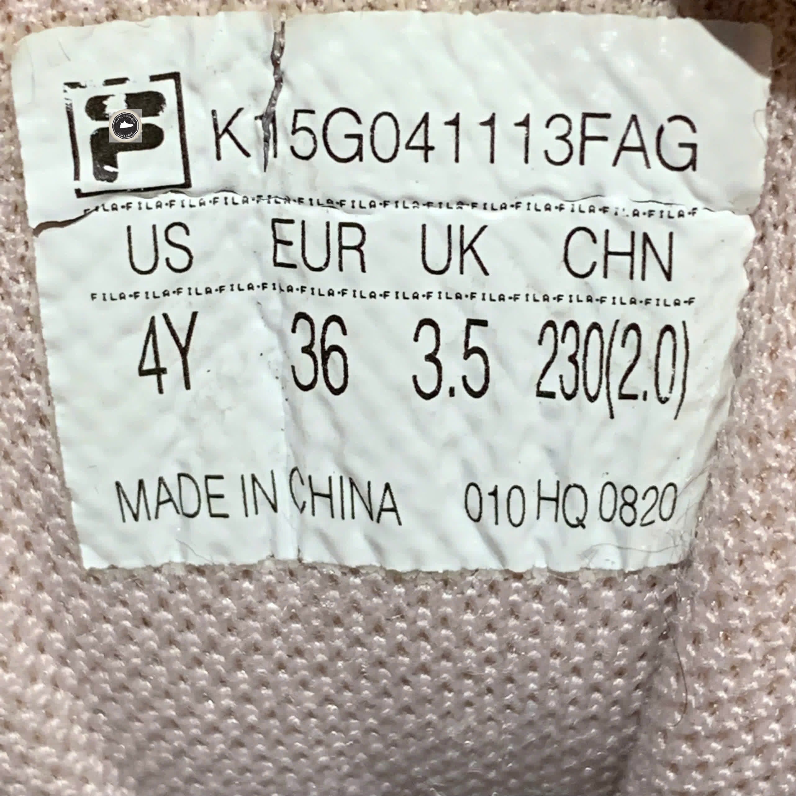 🔥 FILA ADE LOW-TOP ‘BEIGE / NAKED PINK’ – SIZE 36 – PVN22923 – CHÍNH HÃNG