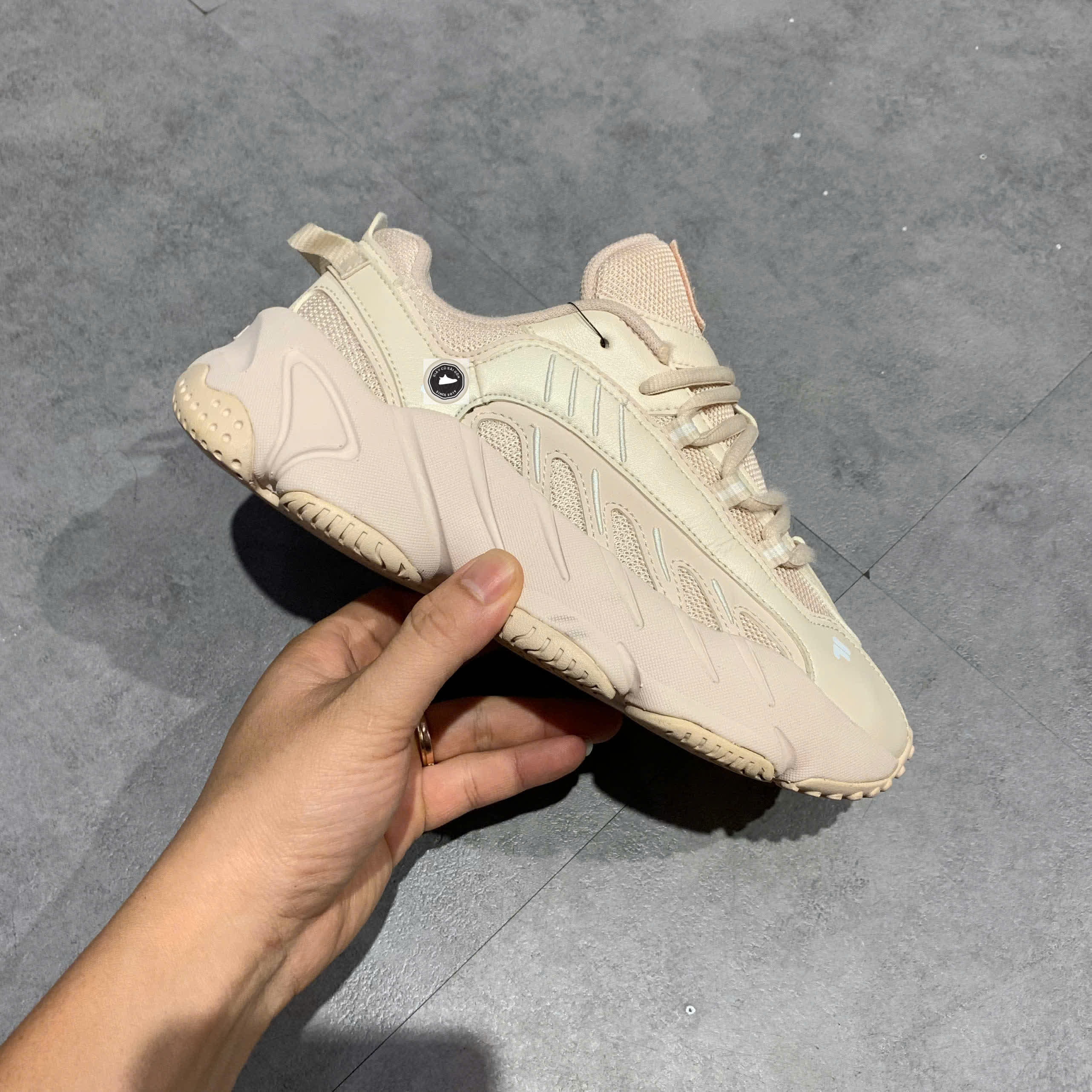 🔥 FILA ADE LOW-TOP ‘BEIGE / NAKED PINK’ – SIZE 36 – PVN22923 – CHÍNH HÃNG