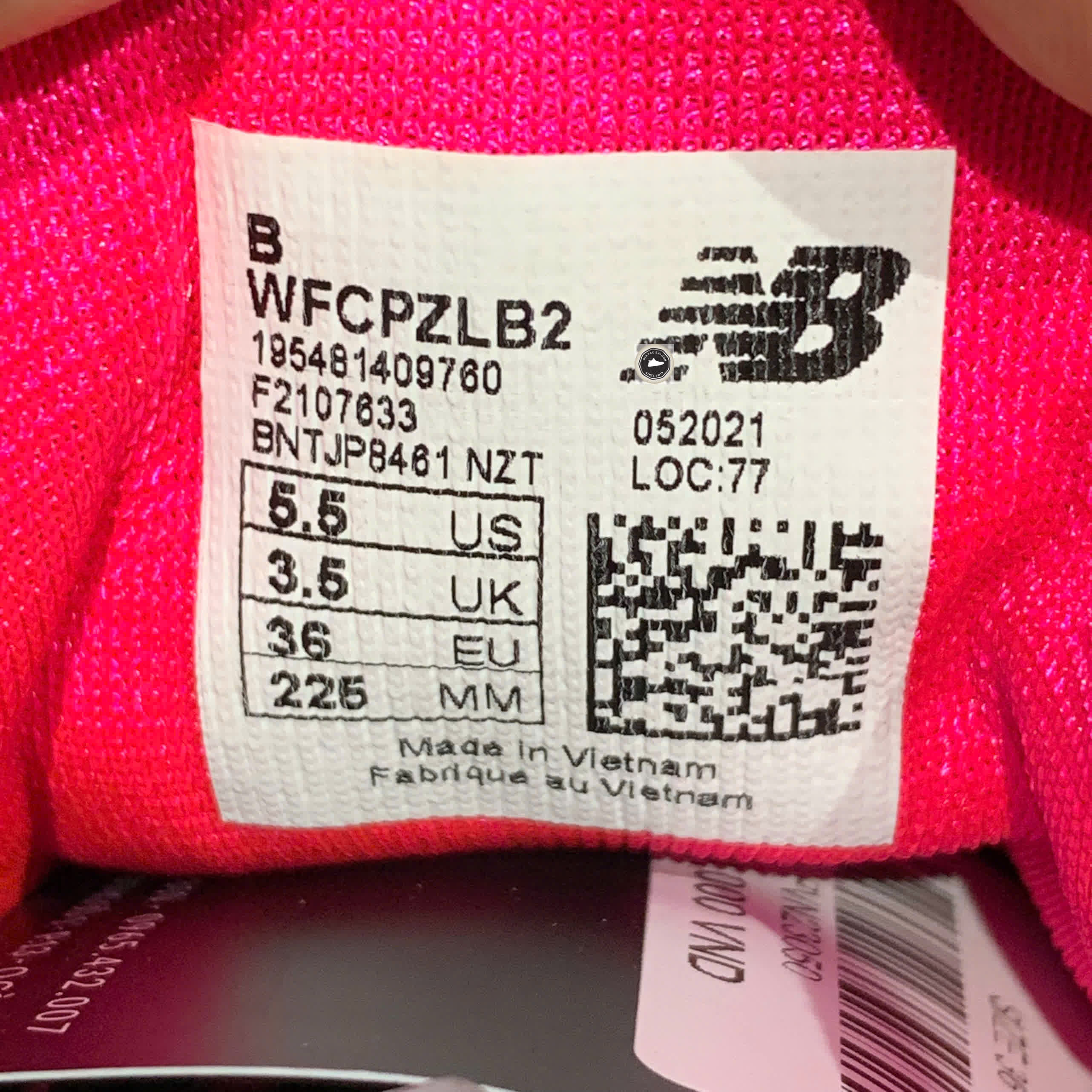 🔥 New Balance FuelCell Prism V2 Black – SIZE 36.5 – PVN23050 – CHÍNH HÃNG