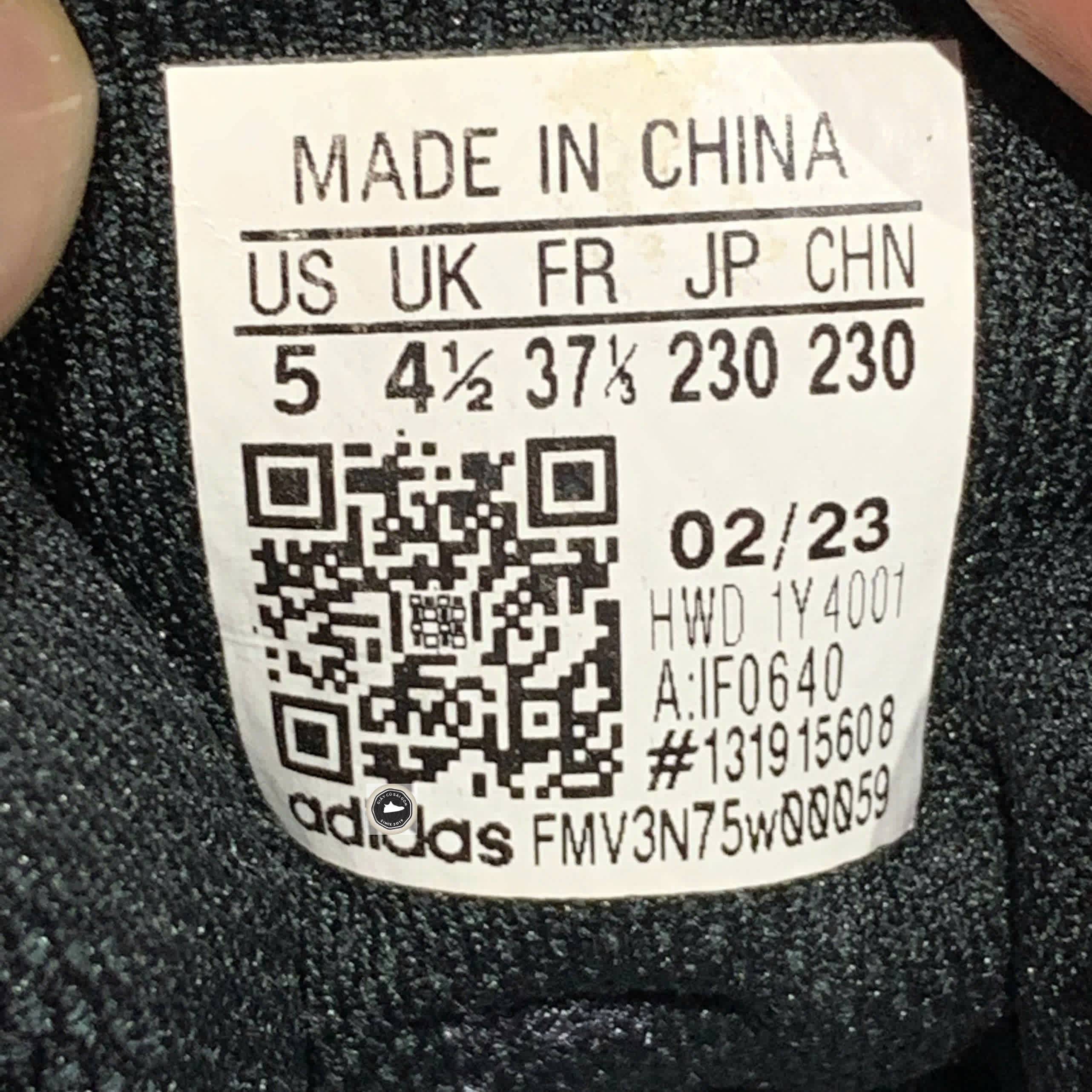 🔥 ADIDAS CLIMACOOL ‘CORE BLACK’ – SIZE 37 1/3 – PVN23093 – CHÍNH HÃNG