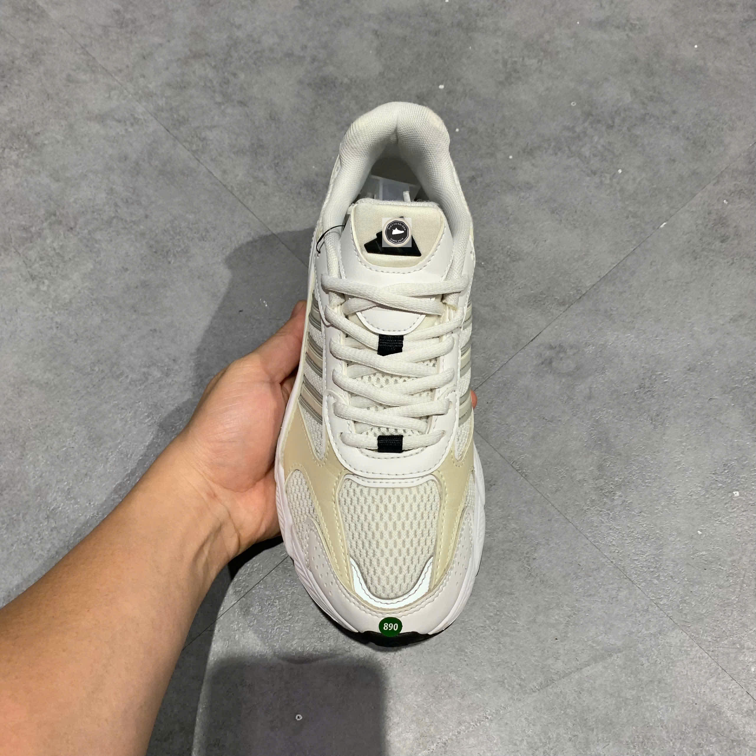 🔥 Adidas Crazychaos 2000 White – SIZE 36.5 – PVN23032 – CHÍNH HÃNG