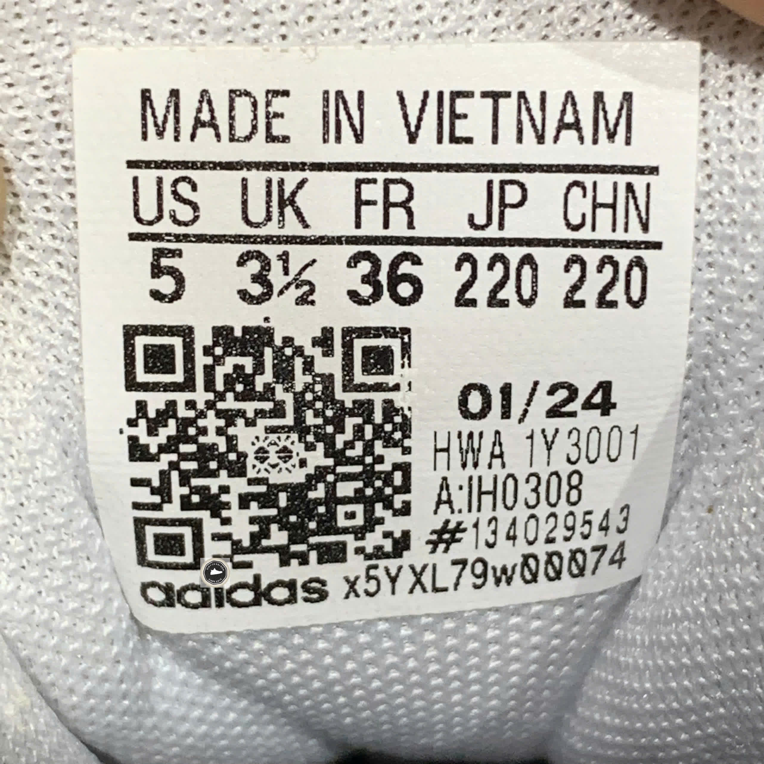 🔥 Adidas Crazychaos 2000 White – SIZE 36.5 – PVN23032 – CHÍNH HÃNG