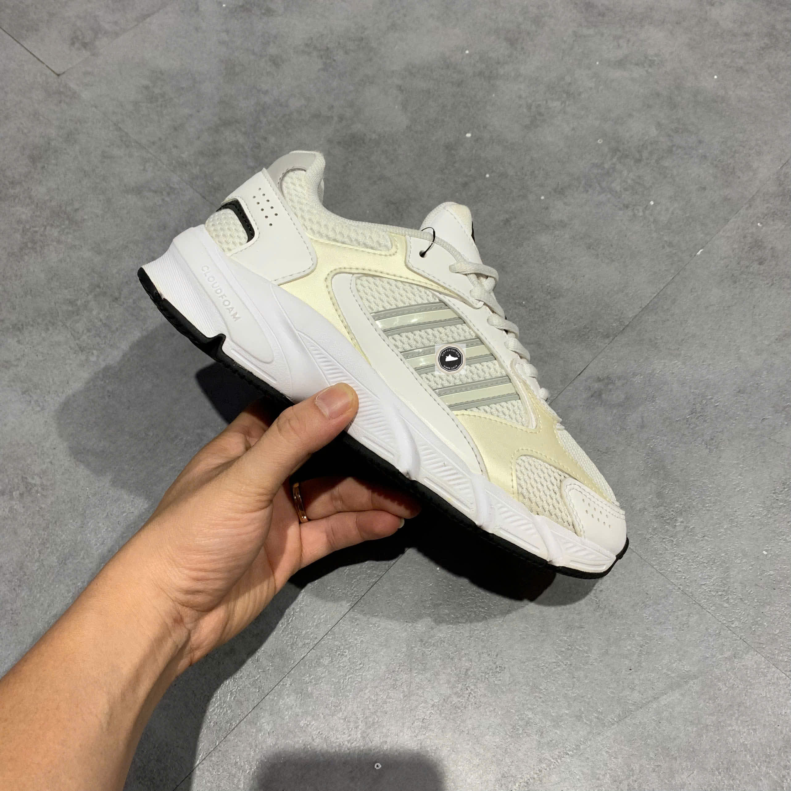 🔥 Adidas Crazychaos 2000 White – SIZE 36.5 – PVN23032 – CHÍNH HÃNG