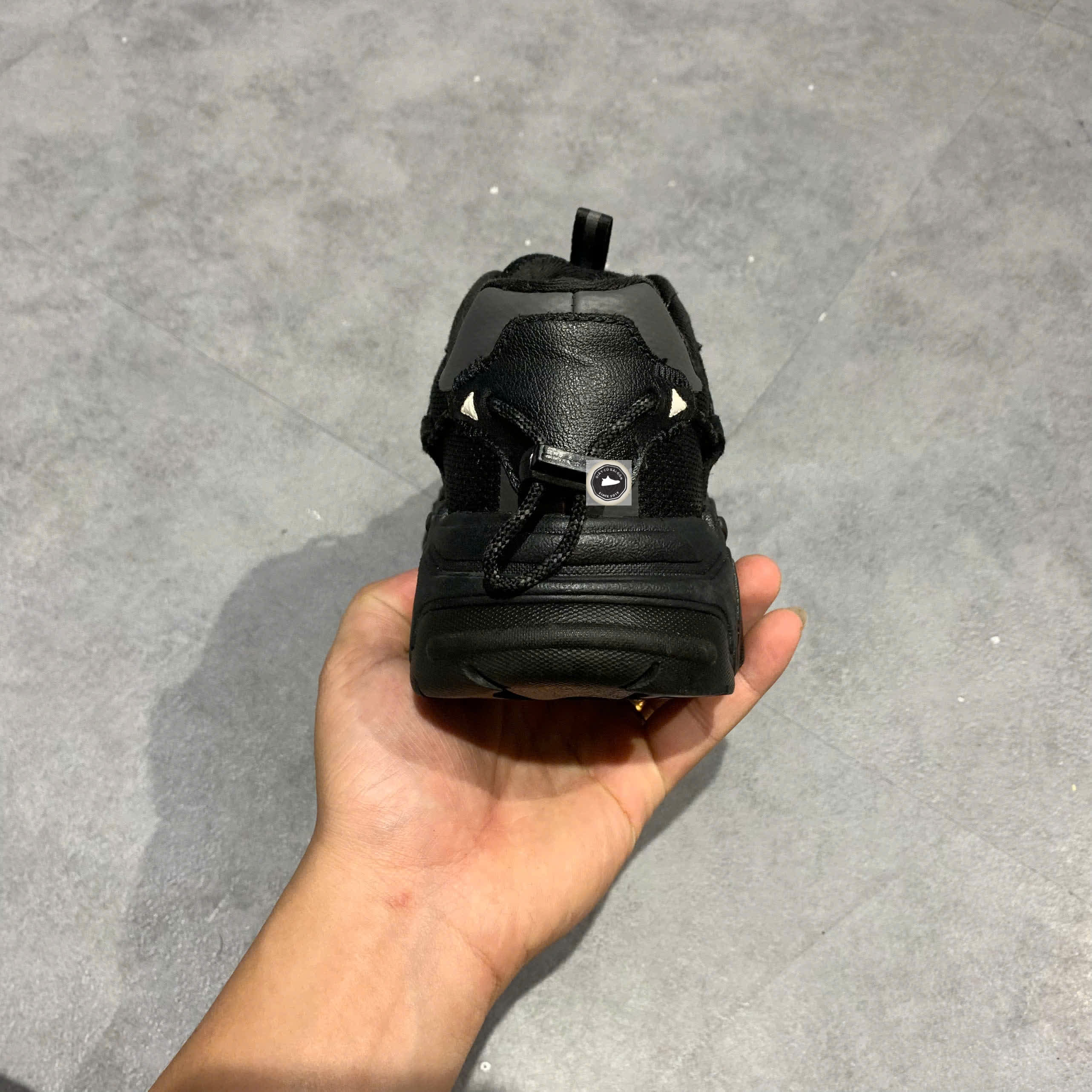 🔥 FILA FUSION ‘BLACK’ – SIZE 37.5 – PVN22934 – CHÍNH HÃNG