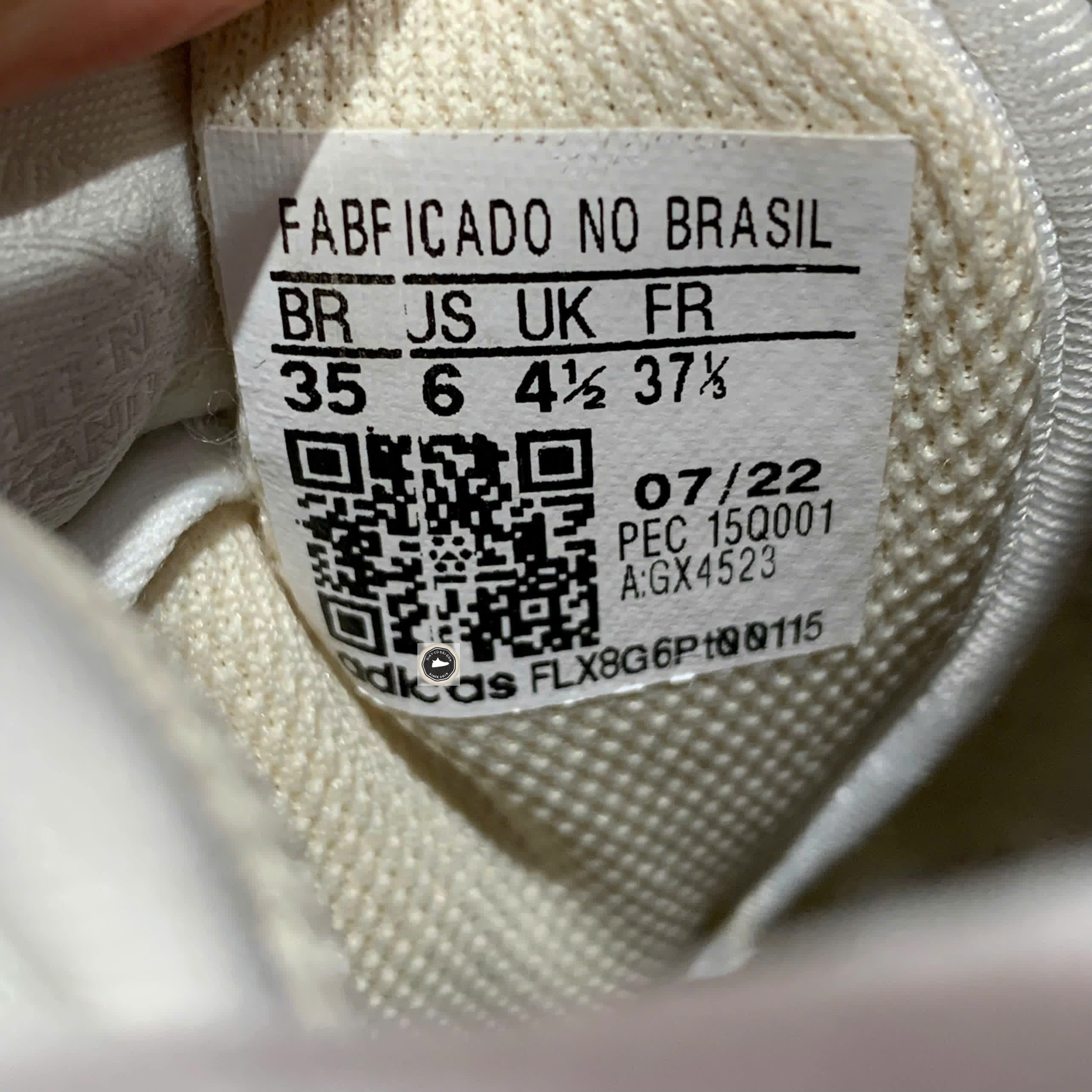 🔥 Adidas Originals Forum Low 'White Ecru Tint Gum' – SIZE 37 1/3 – PVN23067 – CHÍNH HÃNG