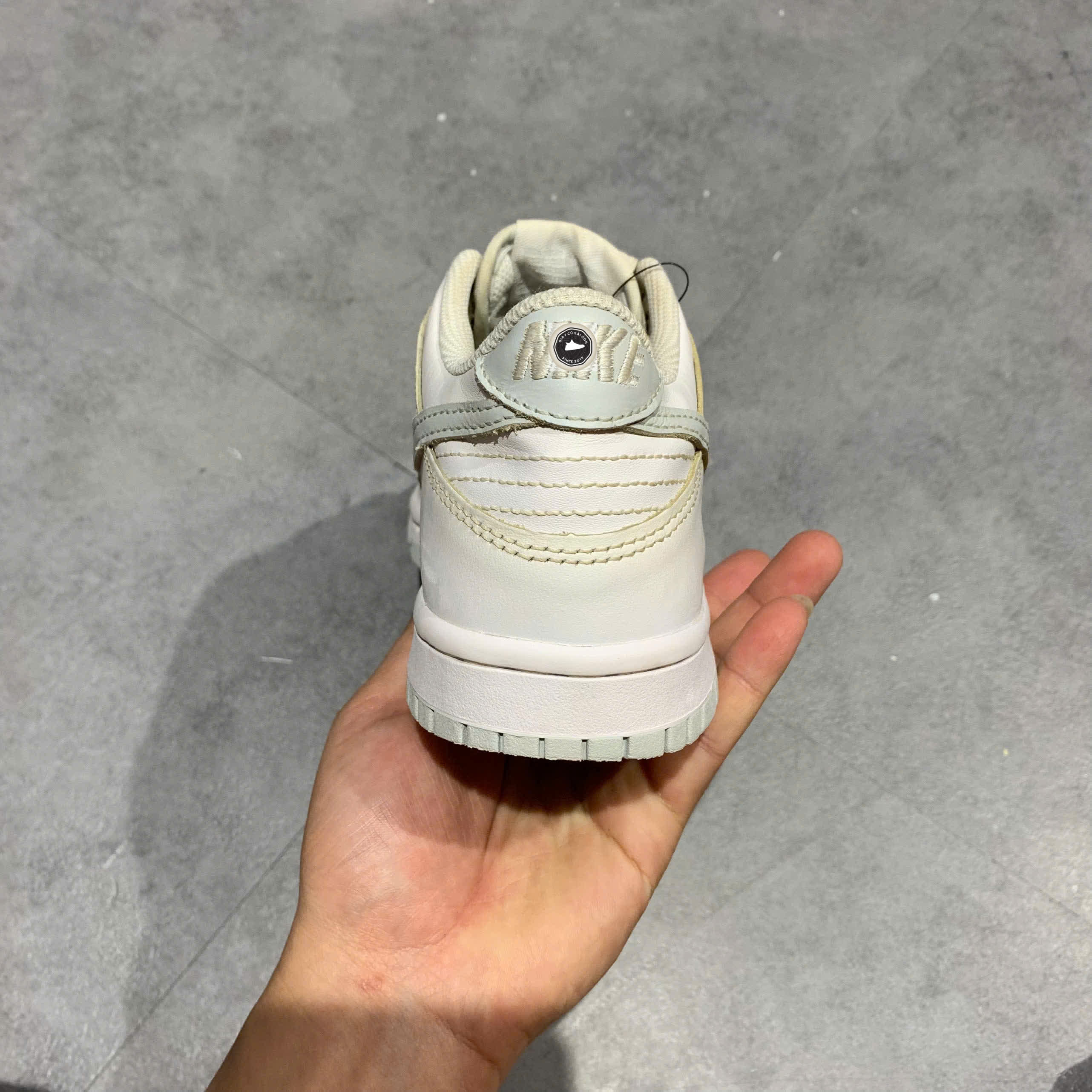 🔥 Nike Dunk Low GS 'White Pure Platinum' – SIZE 37.5 – PVN22966 – CHÍNH HÃNG