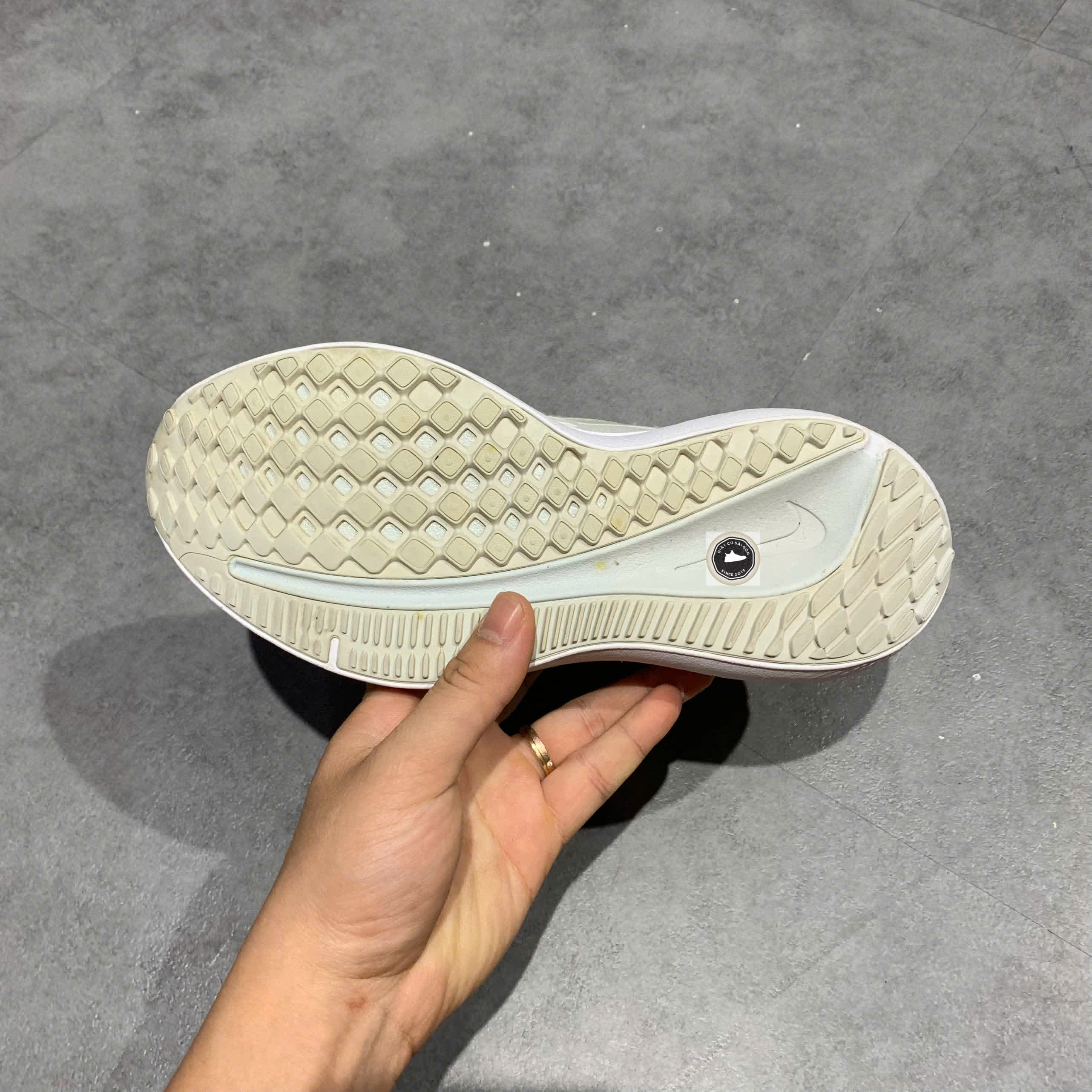 🔥 Giày Nike Air Winflo 9 'White Metallic Silver' DD8686‑100 – SIZE 36.5 – PVN22941 – CHÍNH HÃNG