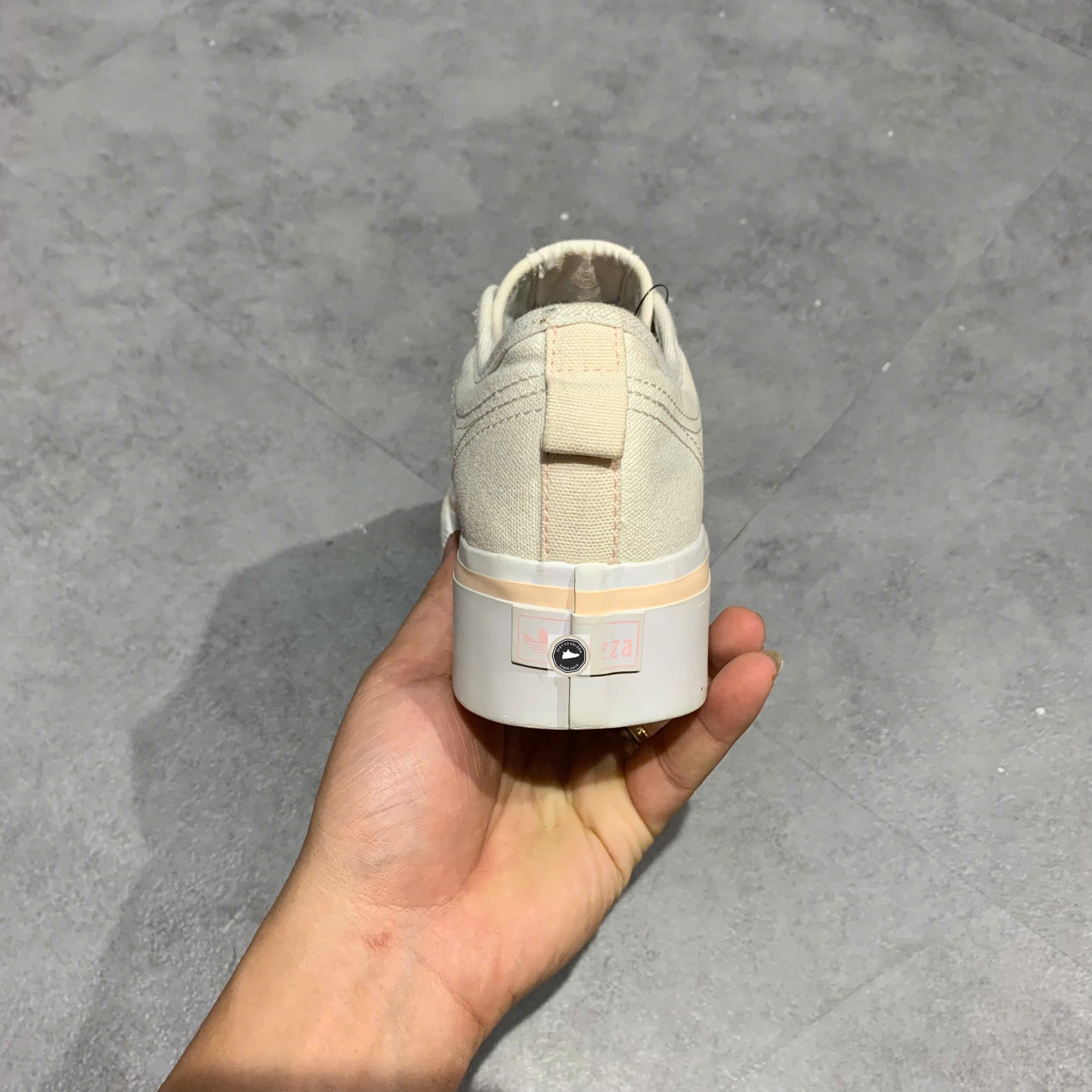 🔥 ADIDAS NIZZA PLATFORM ‘MULTI BRIGHT STRIPES’ – SIZE 38 – PVN22903 – CHÍNH HÃNG