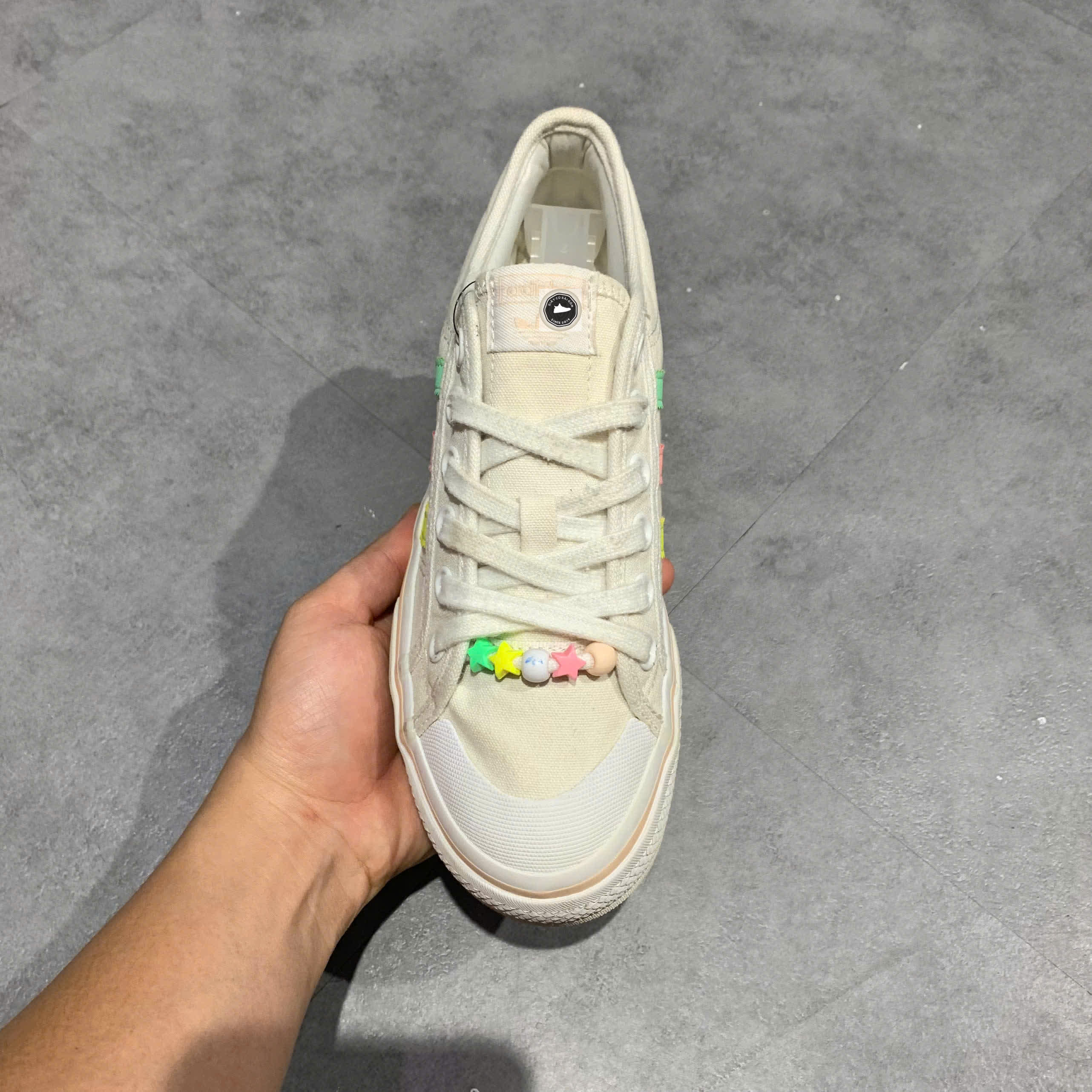 🔥 ADIDAS NIZZA PLATFORM ‘MULTI BRIGHT STRIPES’ – SIZE 38 – PVN22903 – CHÍNH HÃNG