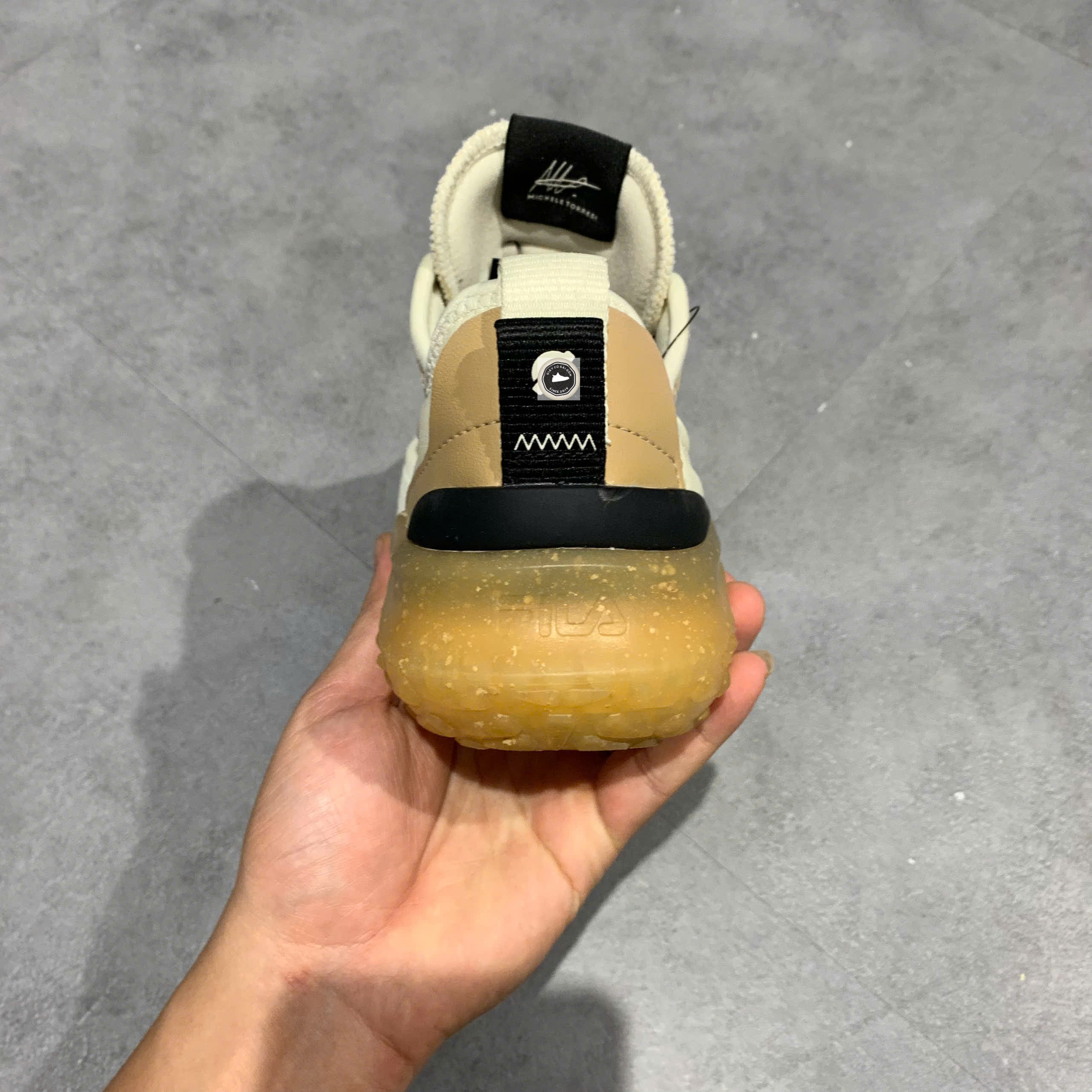 🔥 FILA MIXA SNEAKERS ‘CREAMYELLOW’ – SIZE 38 – PVN22978 – CHÍNH HÃNG