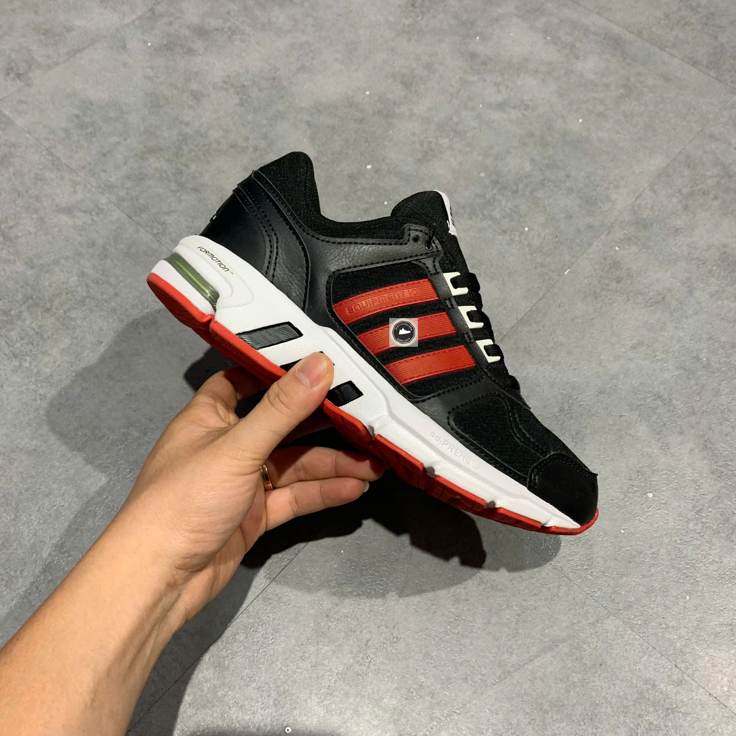 🔥 ADIDAS EQUIPMENT 10 U ‘BLACK/RED/WHITE’ – SIZE 36 2/3 – PVN23034 – CHÍNH HÃNG