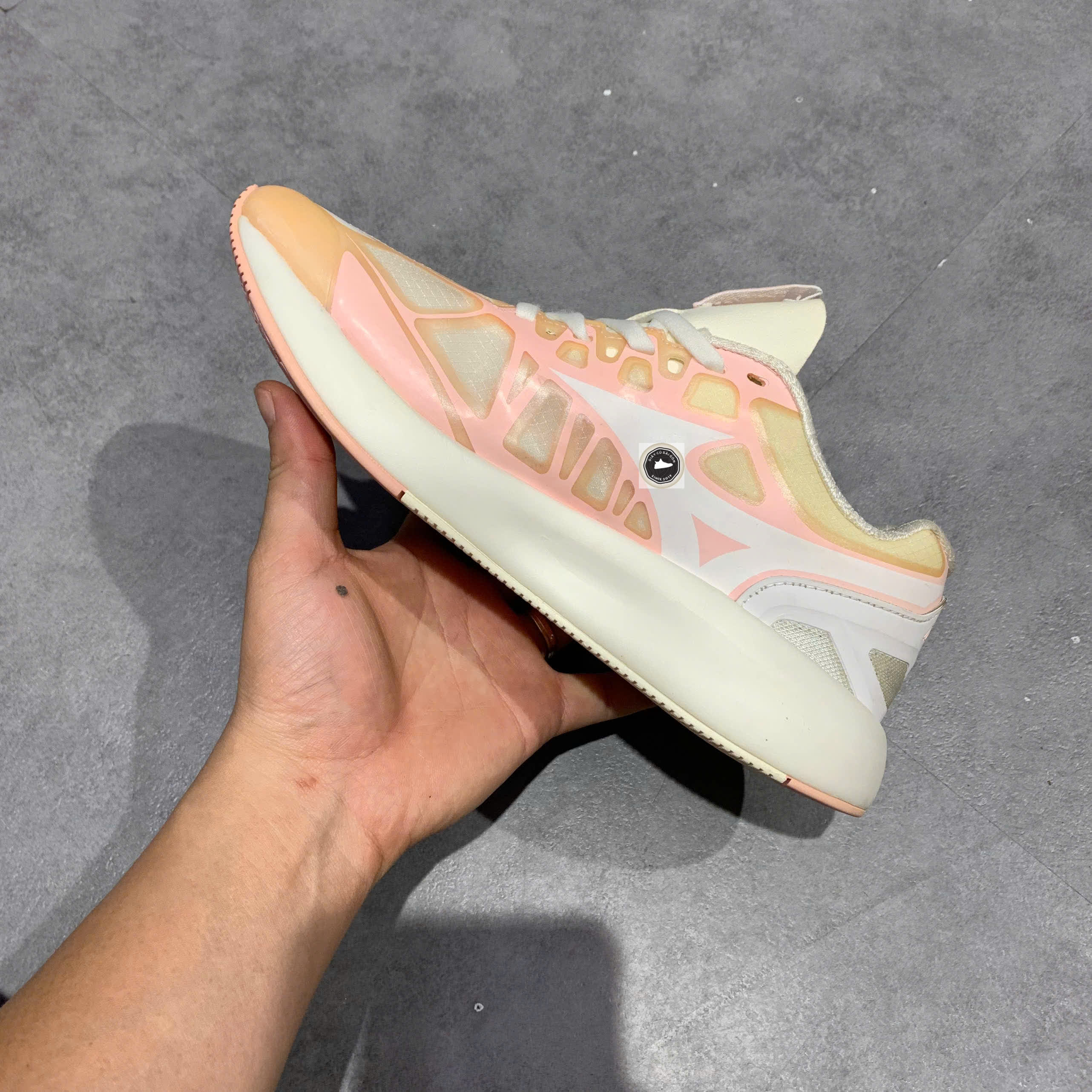 🔥 MIZUNO PI MONO ‘PINK / WHITE’ – SIZE 38.5 – PVN23012 – CHÍNH HÃNG