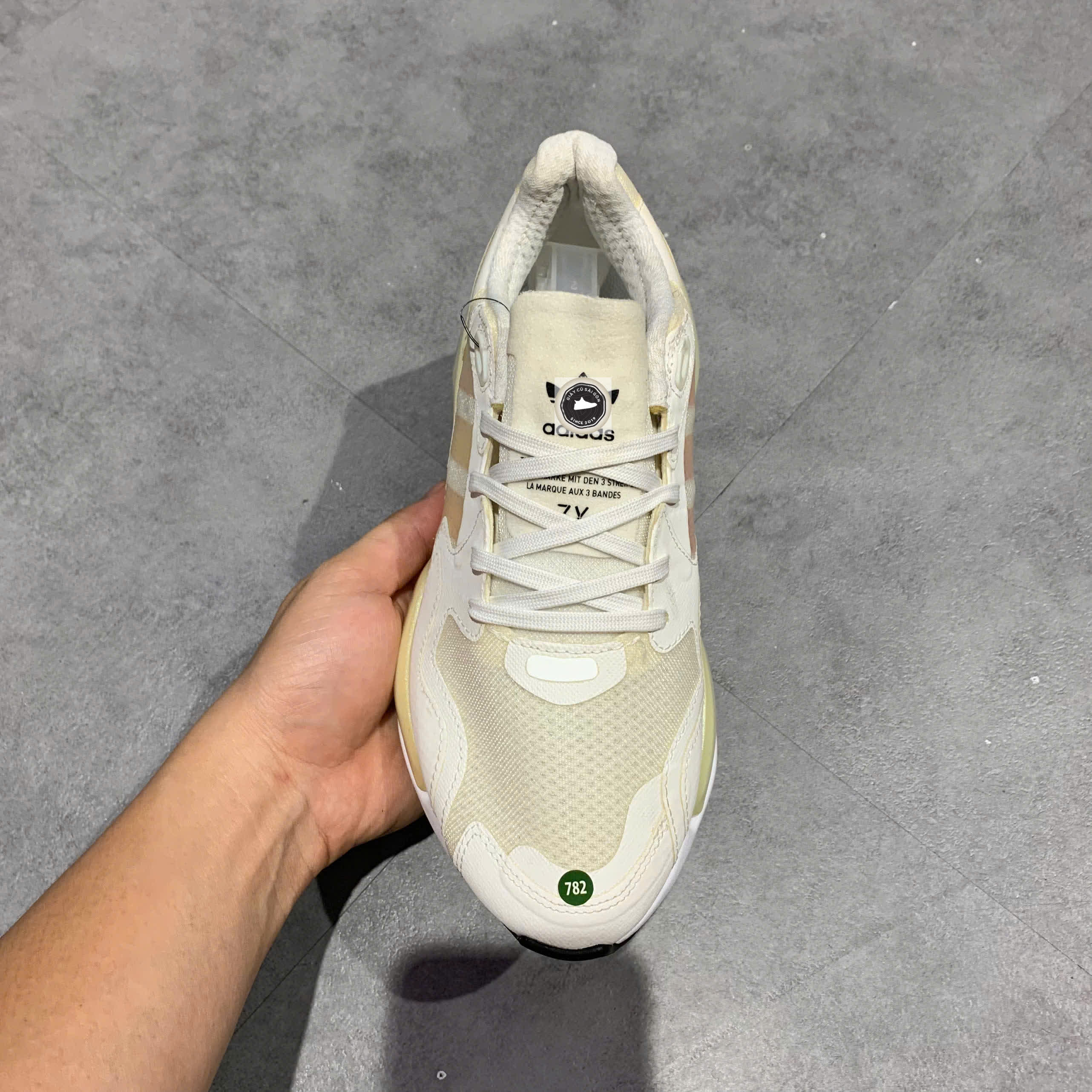 🔥 Giày Adidas Wmns ZX Alkyne 'White Iridescent' FY3026 – SIZE 37 1/3 – PVN22985 – CHÍNH HÃNG