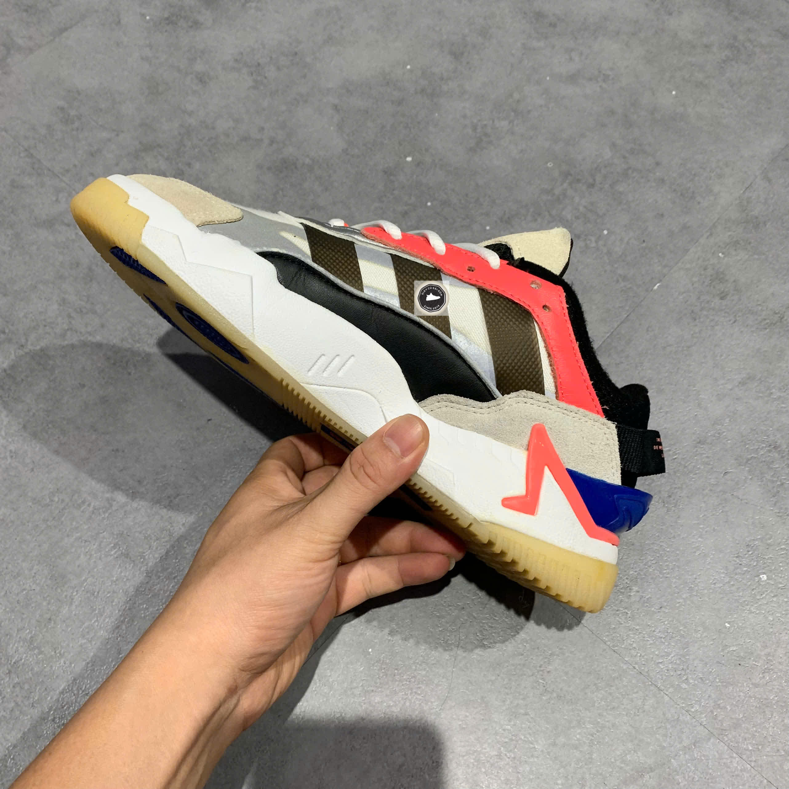 🔥 ADIDAS NITEBALL 2 ‘WHITE / CORE BLACK / SEMI TURBO’ – SIZE 38 – PVN22919 – CHÍNH HÃNG