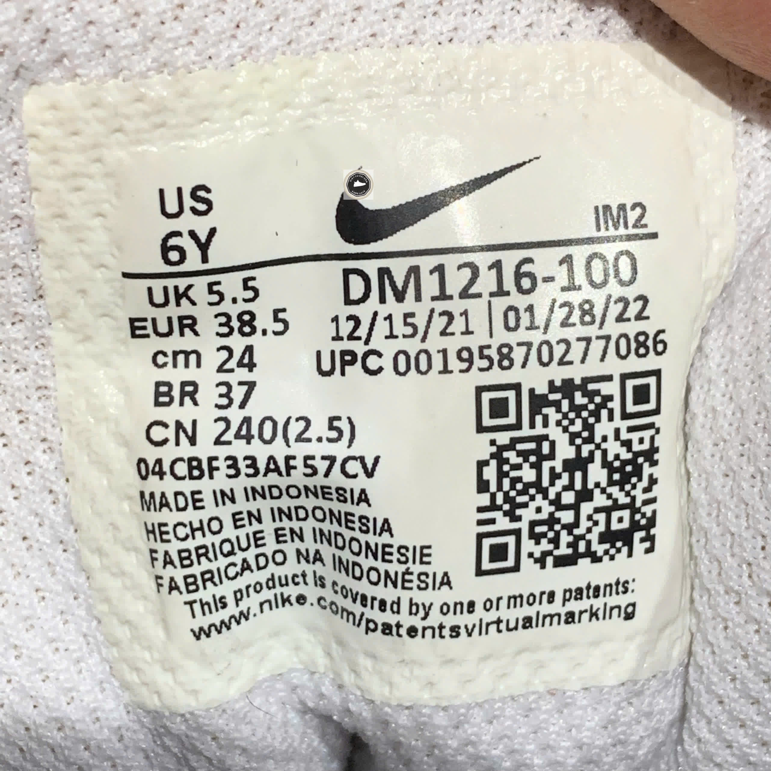 🔥 Nike Court Borough Low 2 SE 'Pink' – SIZE 38.5 – PVN23021 – CHÍNH HÃNG