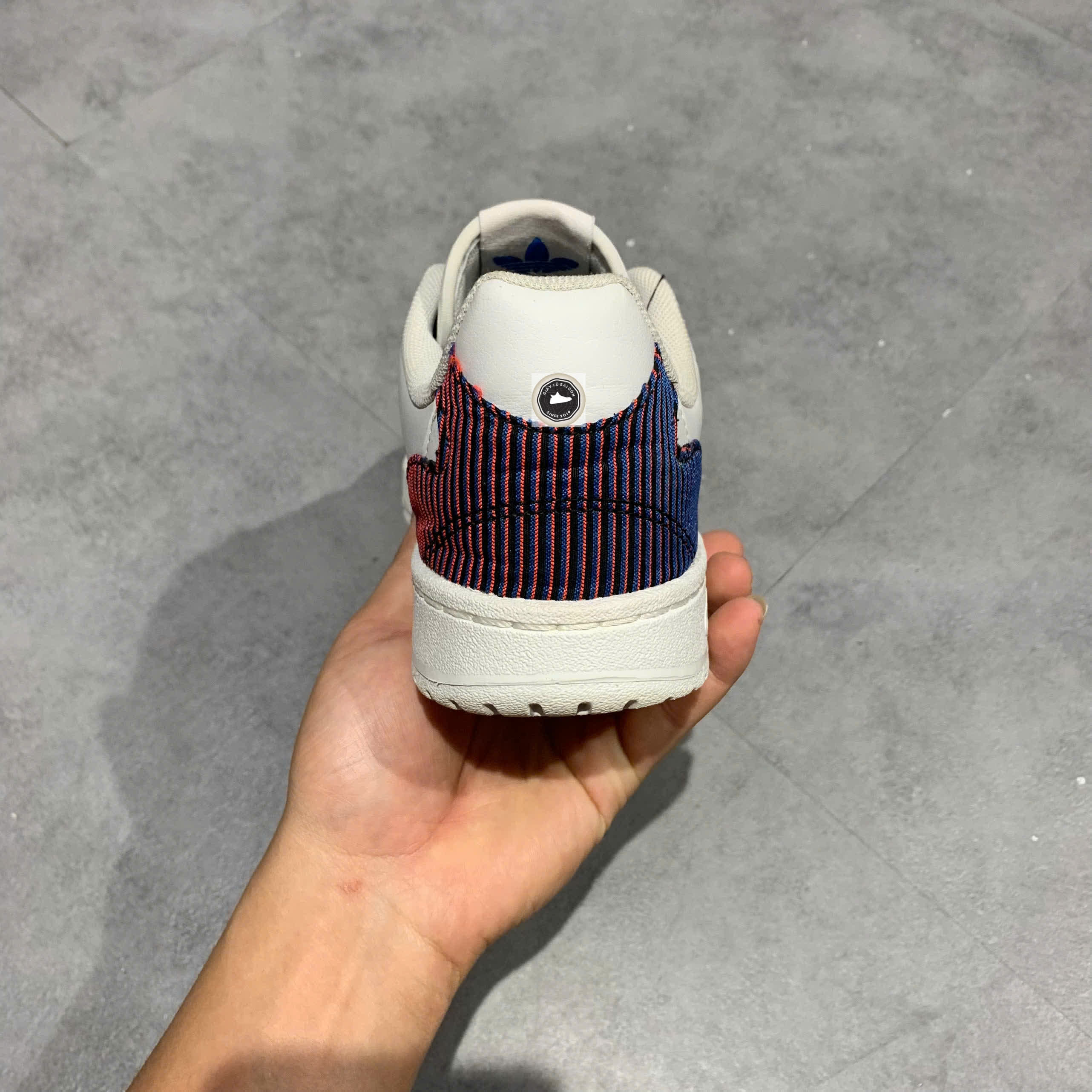 Adidas NY 90 'Dash Grey Solar Red' - H02169 - Size 40 - GIÀY 2HAND CHÍNH HÃNG 22860