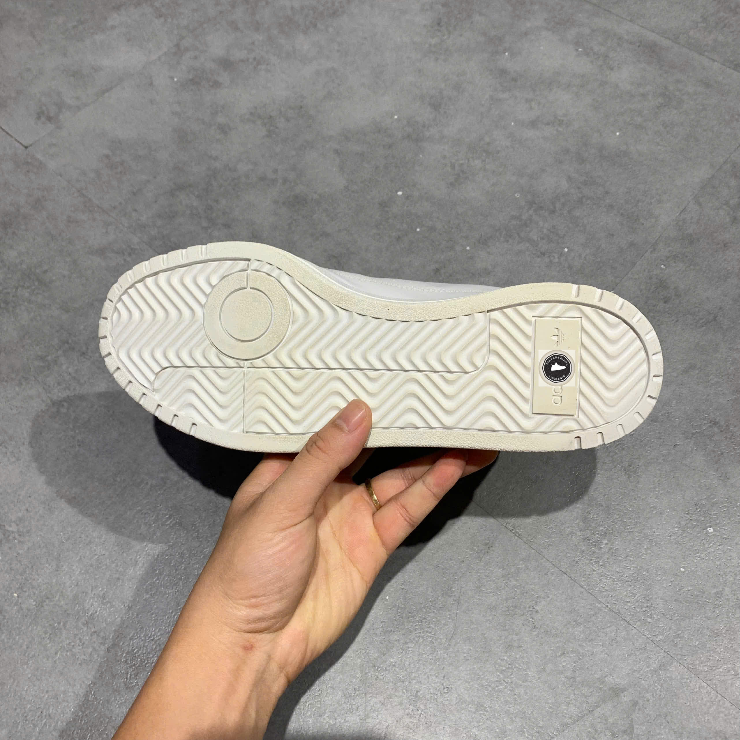 Adidas NY 90 'Dash Grey Solar Red' - H02169 - Size 40 - GIÀY 2HAND CHÍNH HÃNG 22860