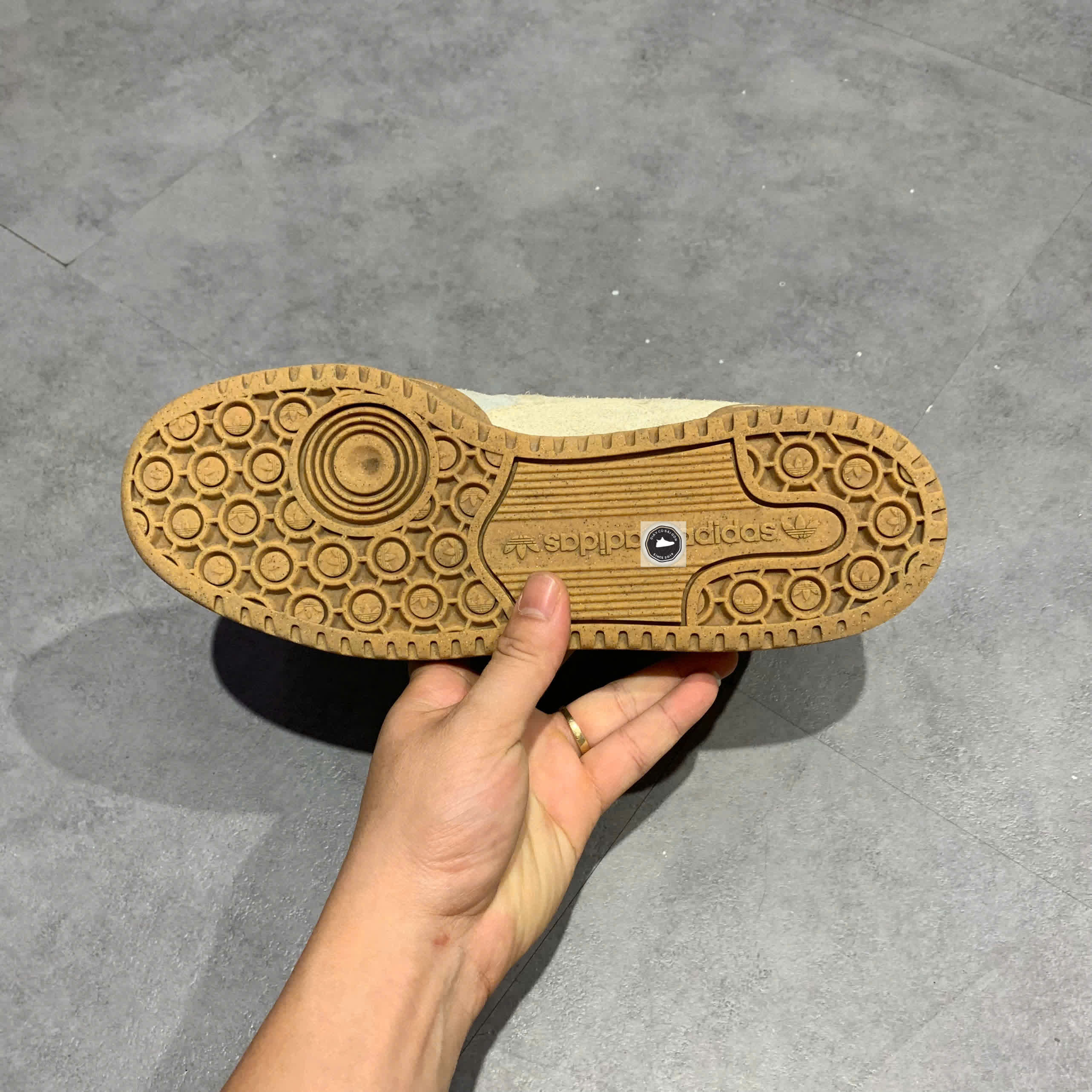 Adidas Forum 84 Low CL Non Dyed Warm Vanilla - JI0488 - Size 40 - GIÀY 2HAND CHÍNH HÃNG 22810