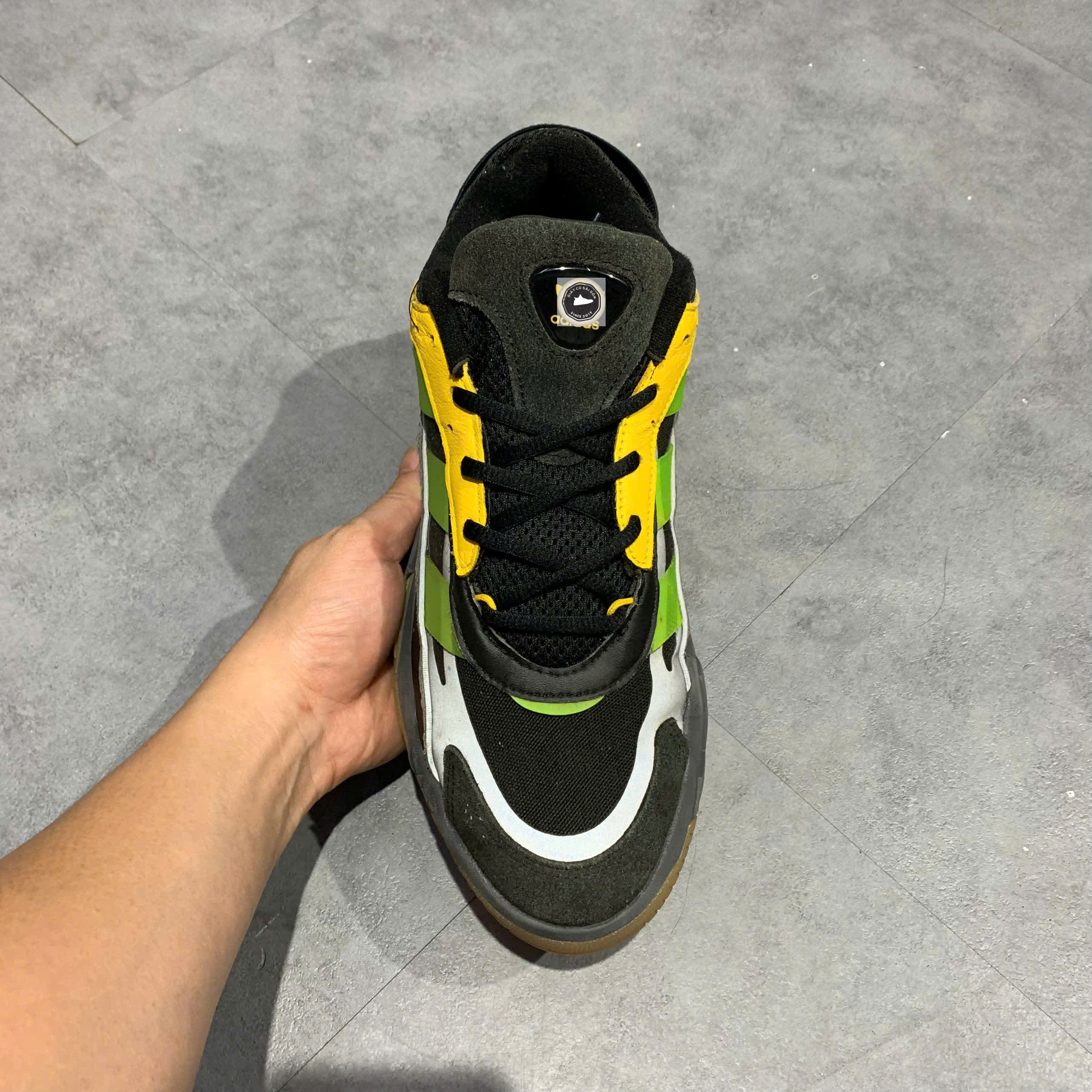 🔥 ADIDAS NITEBALL 2 ‘BLACK SIGNAL GREEN’ – SIZE 42 – PVN22812 – CHÍNH HÃNG