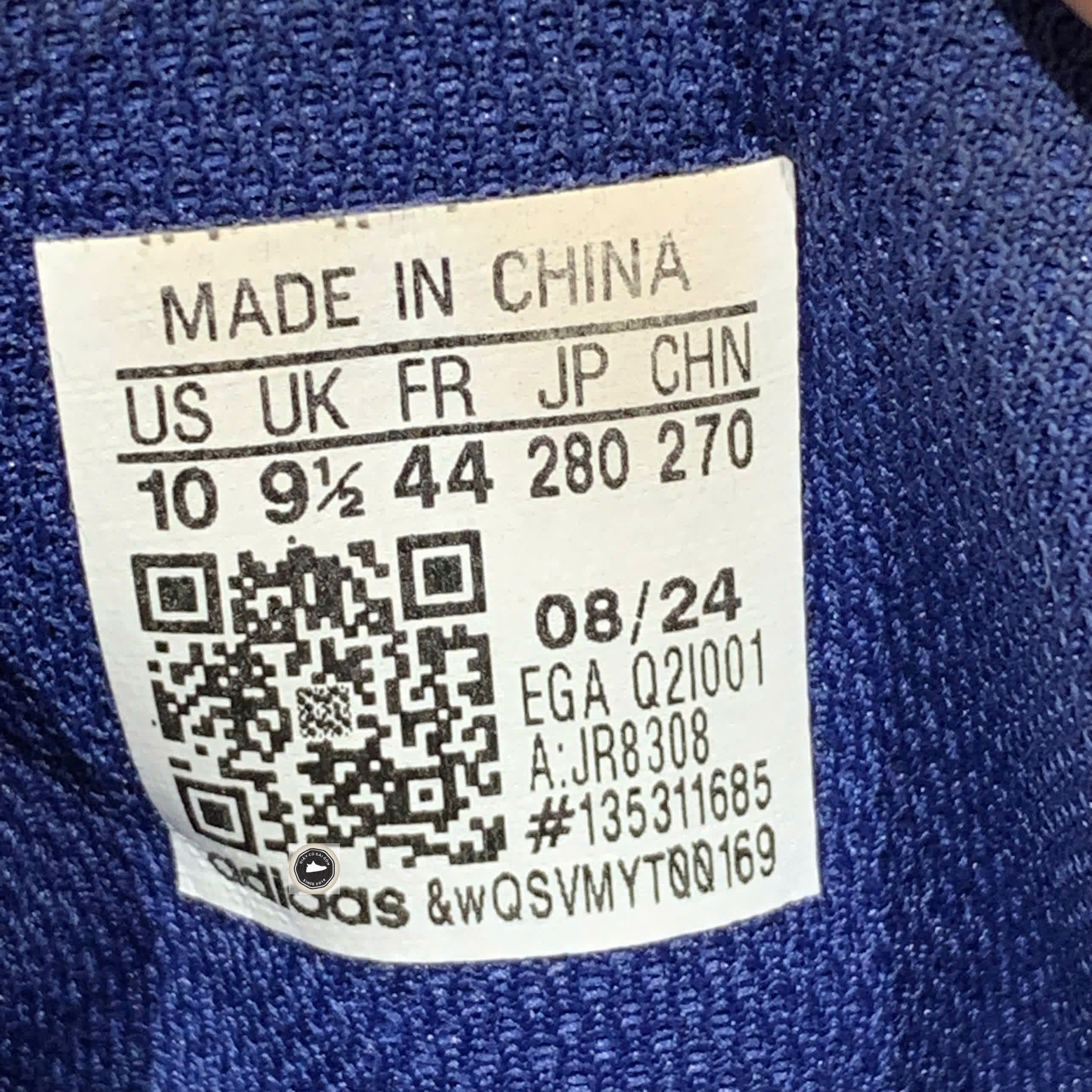 ADIDAS VL COURT 2.0 ‘NAVY / GUM’ – SIZE 44 – PVN23084 – CHÍNH HÃNG