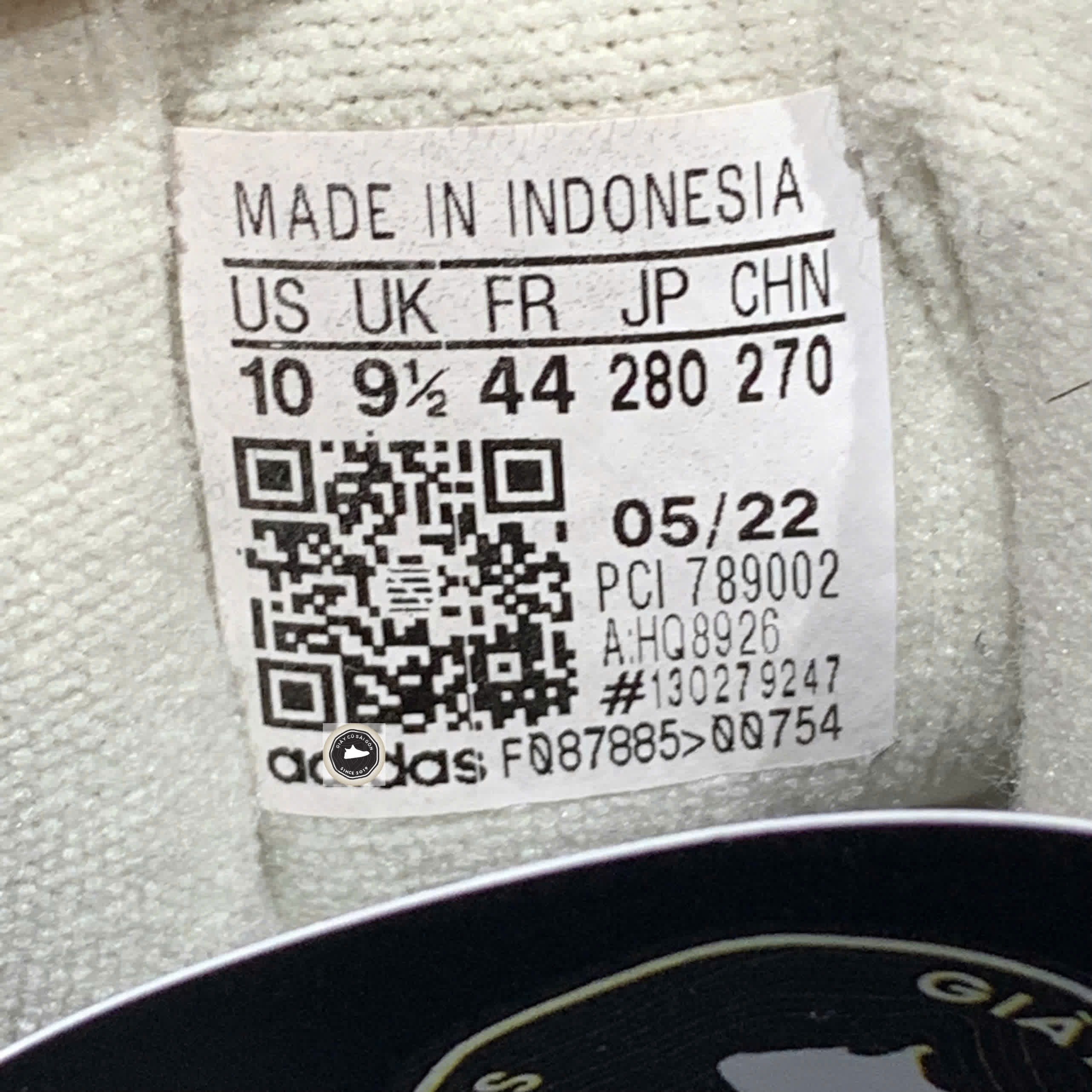 🔥 ADIDAS SUPERSTAR ‘OFF WHITE / DARK GREEN’ – SIZE 44 – PVN22903 – CHÍNH HÃNG