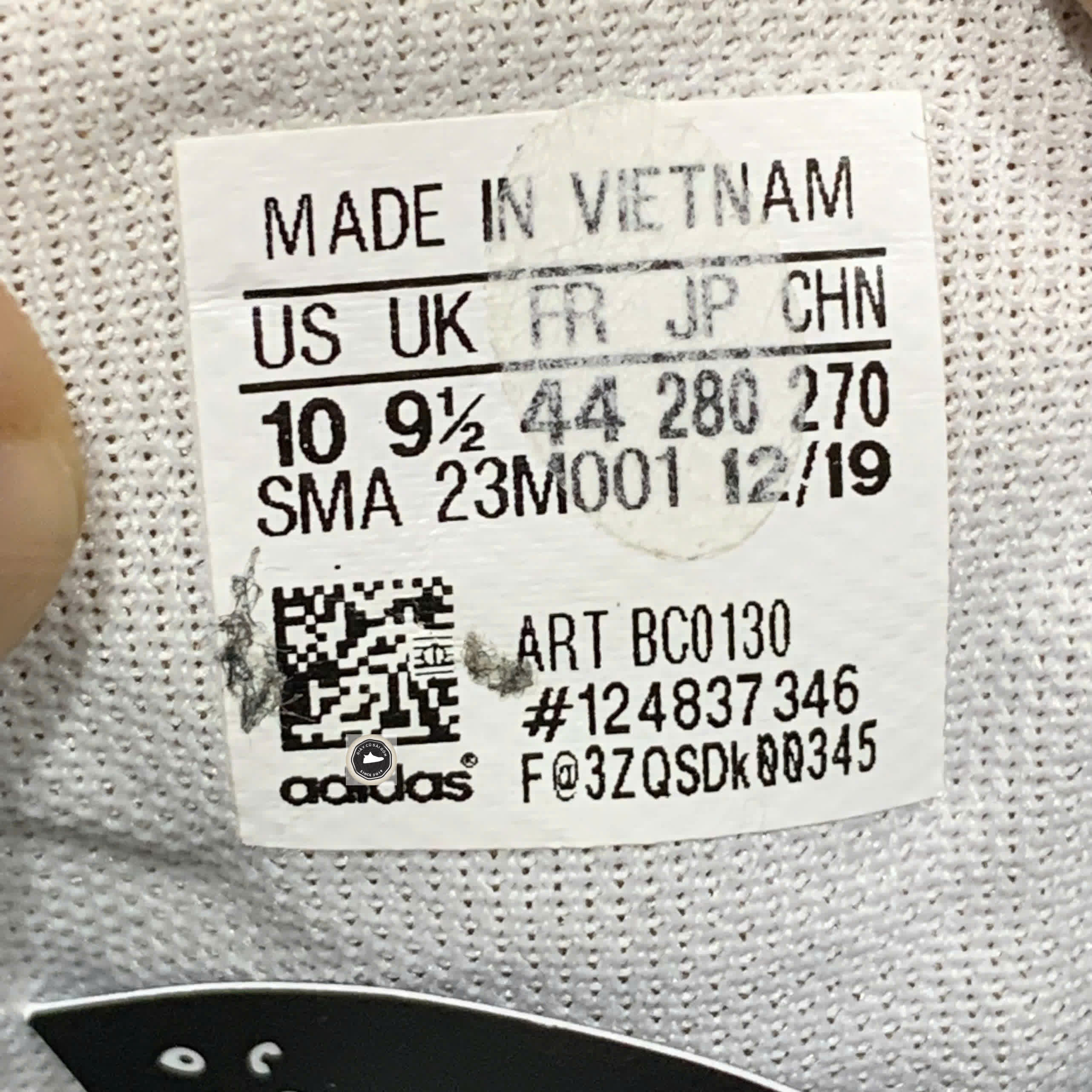 🔥 Adidas VS Set 'White Black' BC0130 – SIZE 44 – PVN23635 – CHÍNH HÃNG