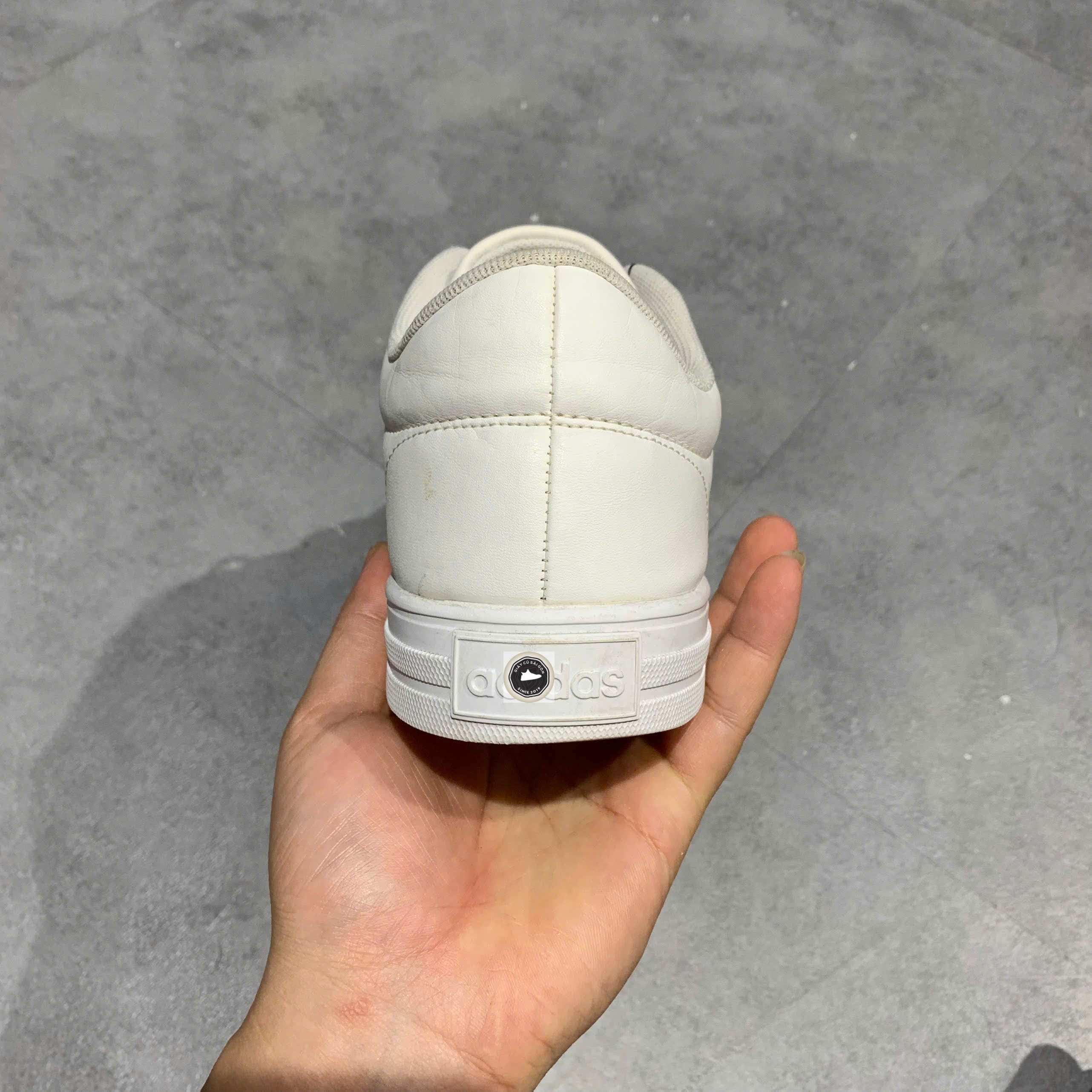 🔥 Adidas VS Set 'White Black' BC0130 – SIZE 44 – PVN23635 – CHÍNH HÃNG