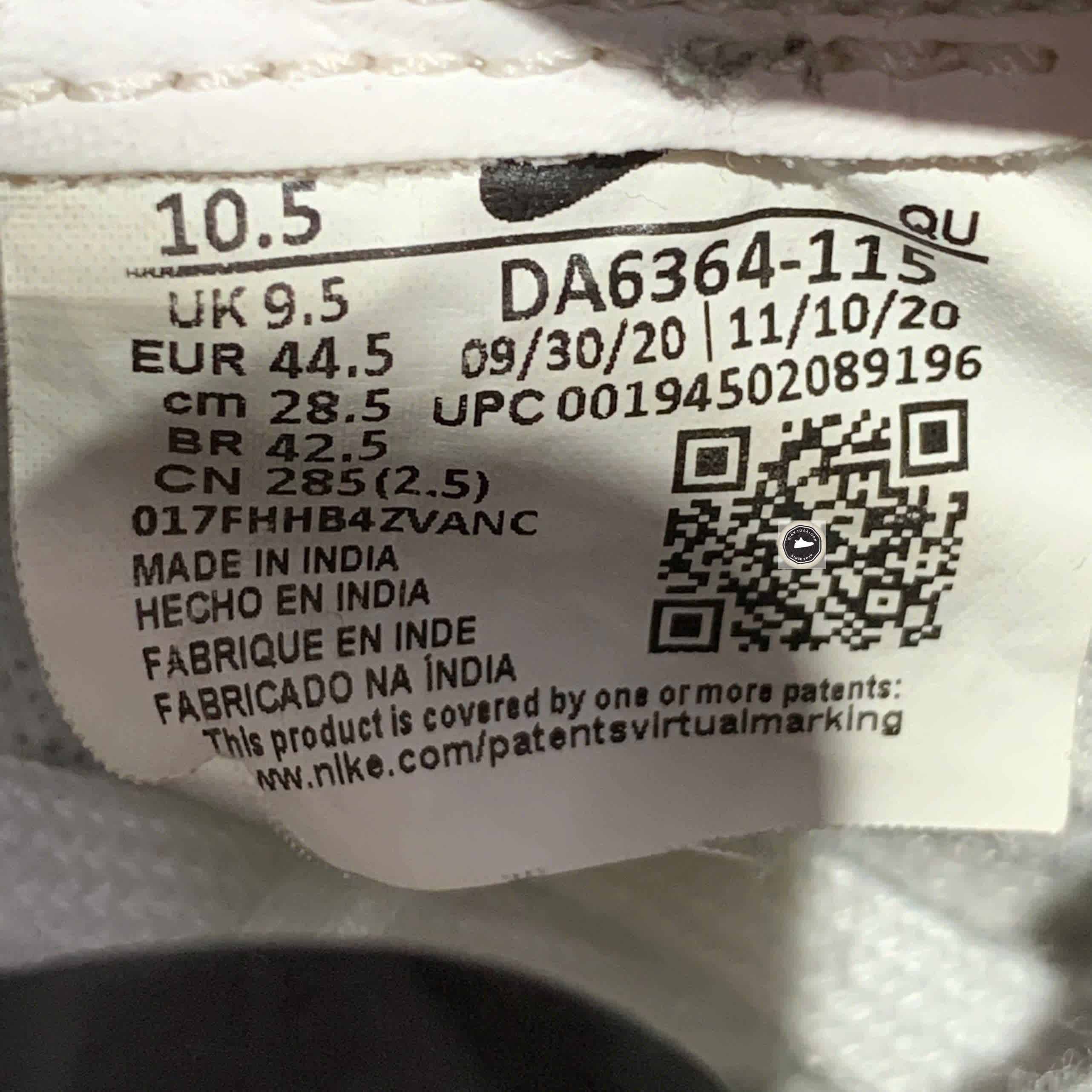 🔥 NIKE BLAZER LOW ’77 VINTAGE – SIZE 44.5 – PVN23413 – CHÍNH HÃNG