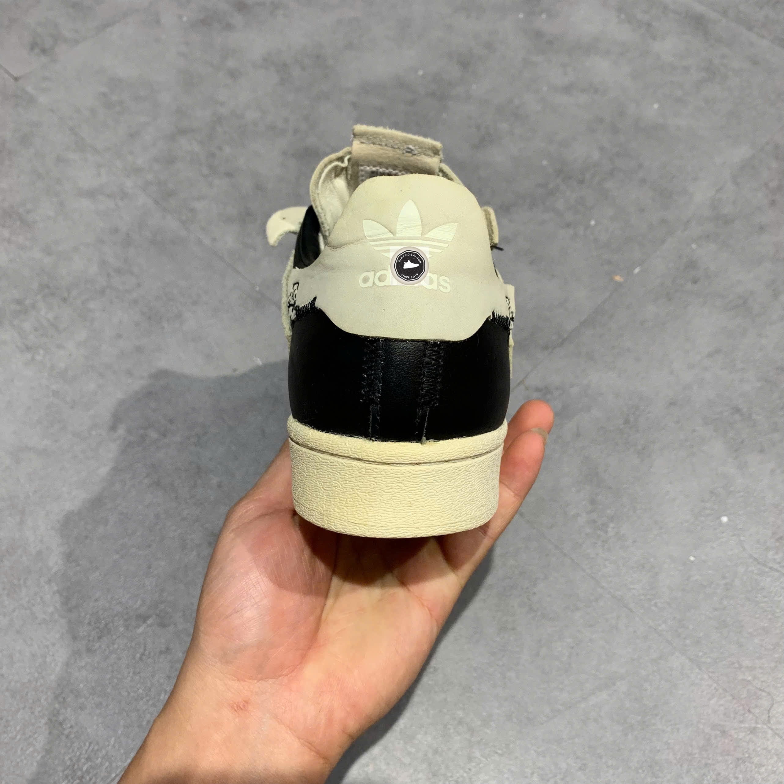 ADIDAS SUPERSTAR WS1 ‘DECONSTRUCTED WHITE STRIPES’ – SIZE 41 ⅓ – PVN23485 – CHÍNH HÃNG