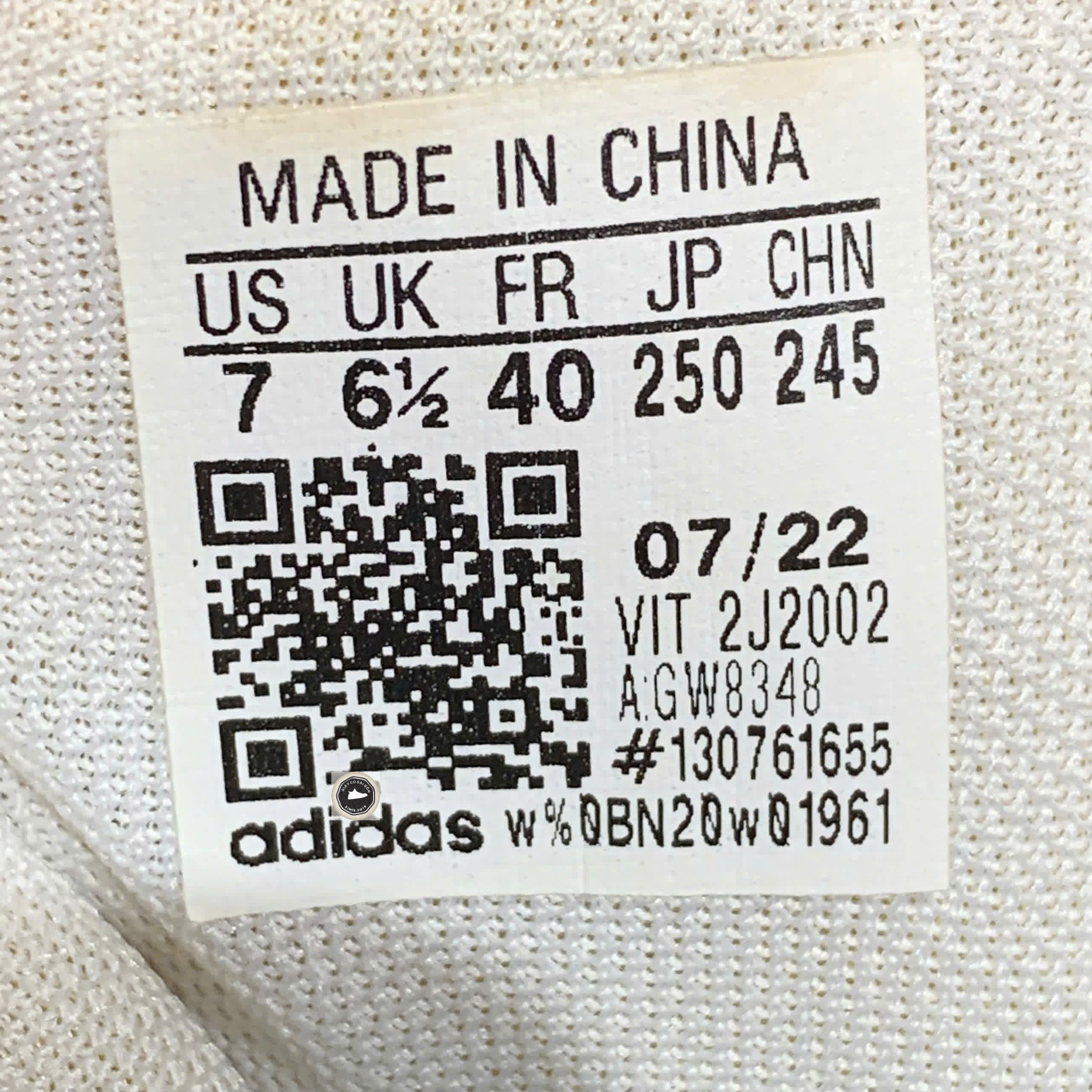 🔥 Giày Adidas DURAMO 10 ‘Cloud White’ GW8348 – SIZE 40 – PVN23629 – CHÍNH HÃNG