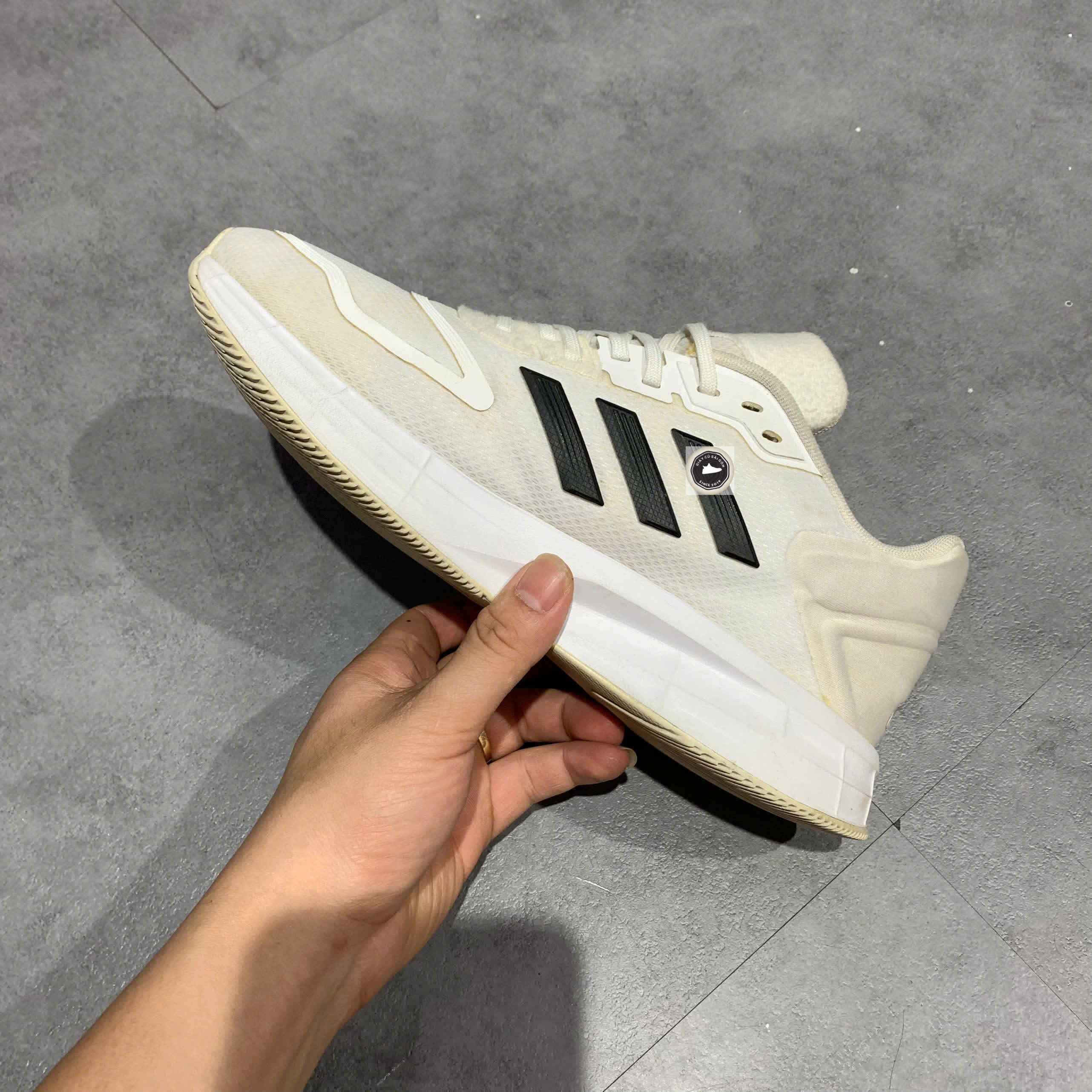 🔥 Giày Adidas DURAMO 10 ‘Cloud White’ GW8348 – SIZE 40 – PVN23629 – CHÍNH HÃNG