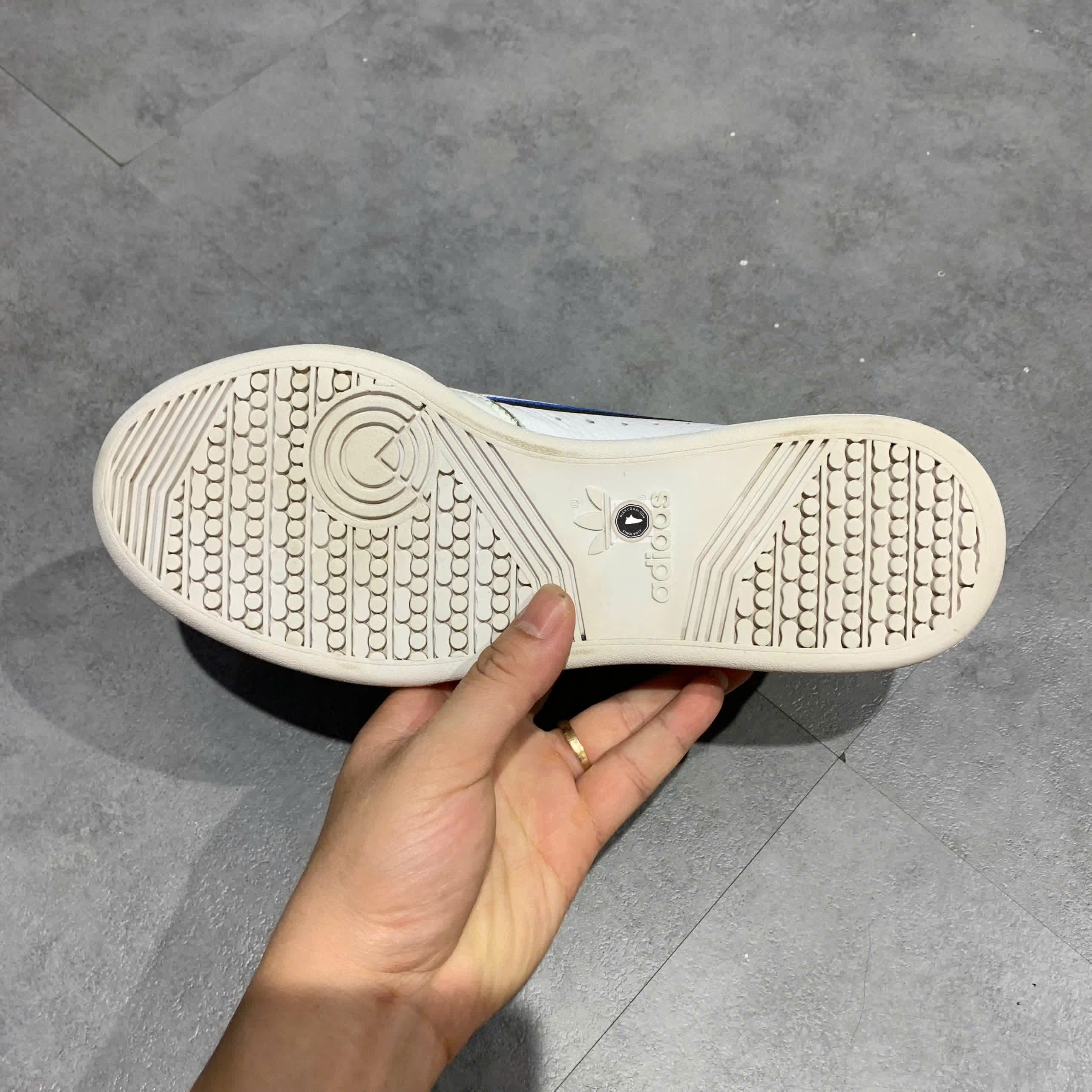 🔥 ADIDAS CONTINENTAL 80 ‘WHITE BLUE’ – SIZE 40 2/3 – PVN23436 – CHÍNH HÃNG