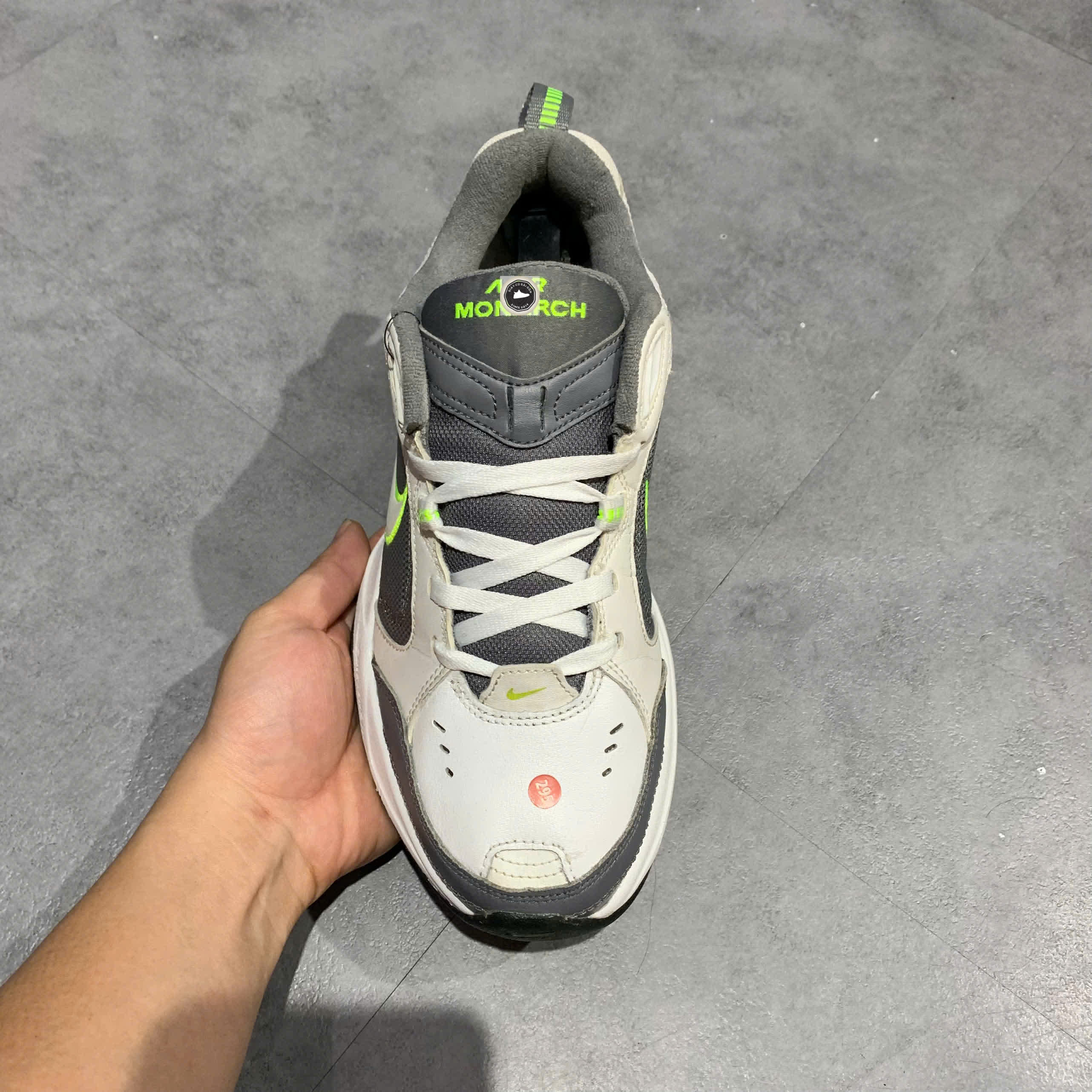 🔥 Giày Nike Air Monarch IV 'White Navy' 415445-102 – SIZE 40 – PVN23241 – CHÍNH HÃNG