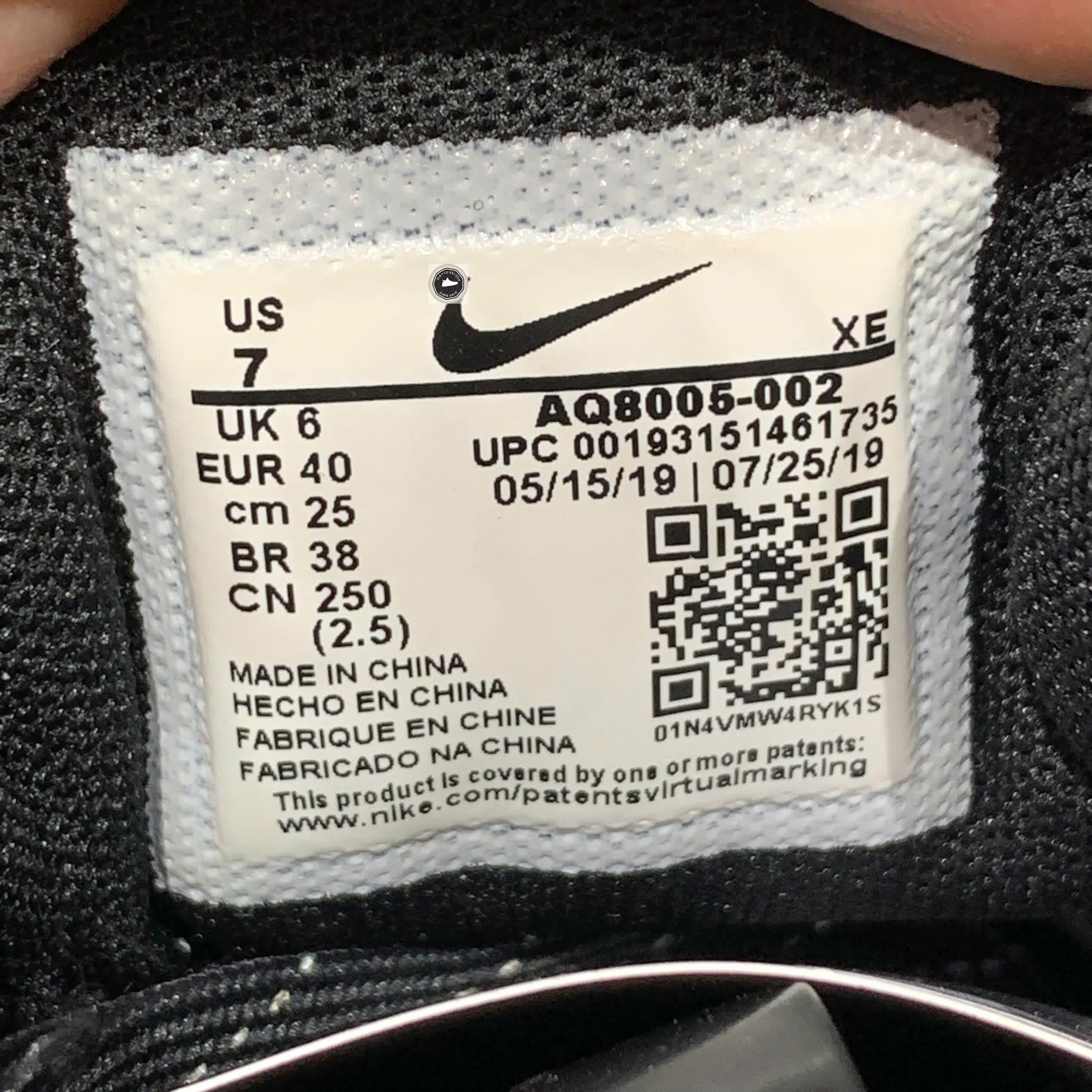 🔥 Nike Air Zoom Pegasus 36 Shield – SIZE 40 – PVN23275 – CHÍNH HÃNG