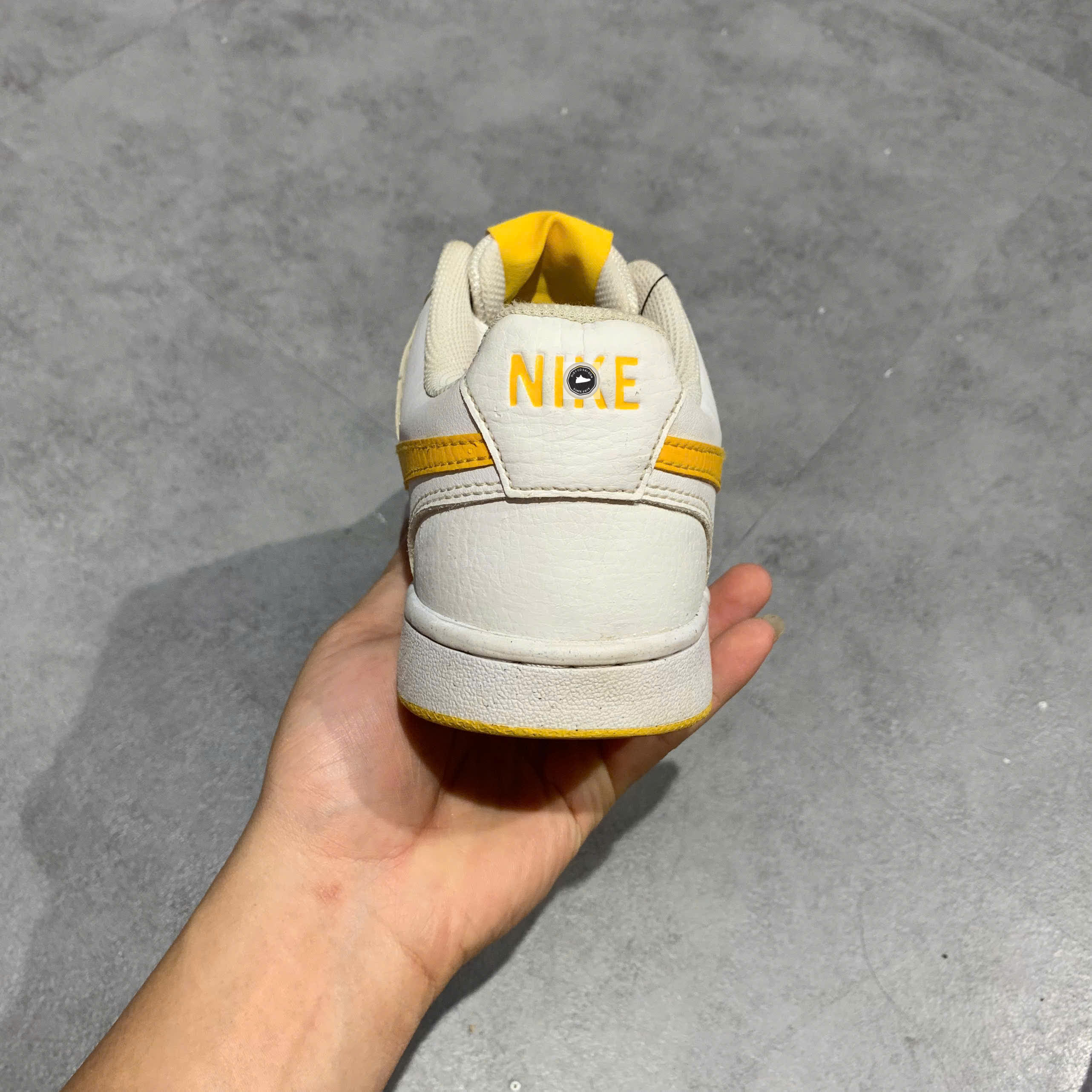 🔥 Nike Court Vision Low Next Nature 'White University Gold' – SIZE 40 – PVN23474 – CHÍNH HÃNG