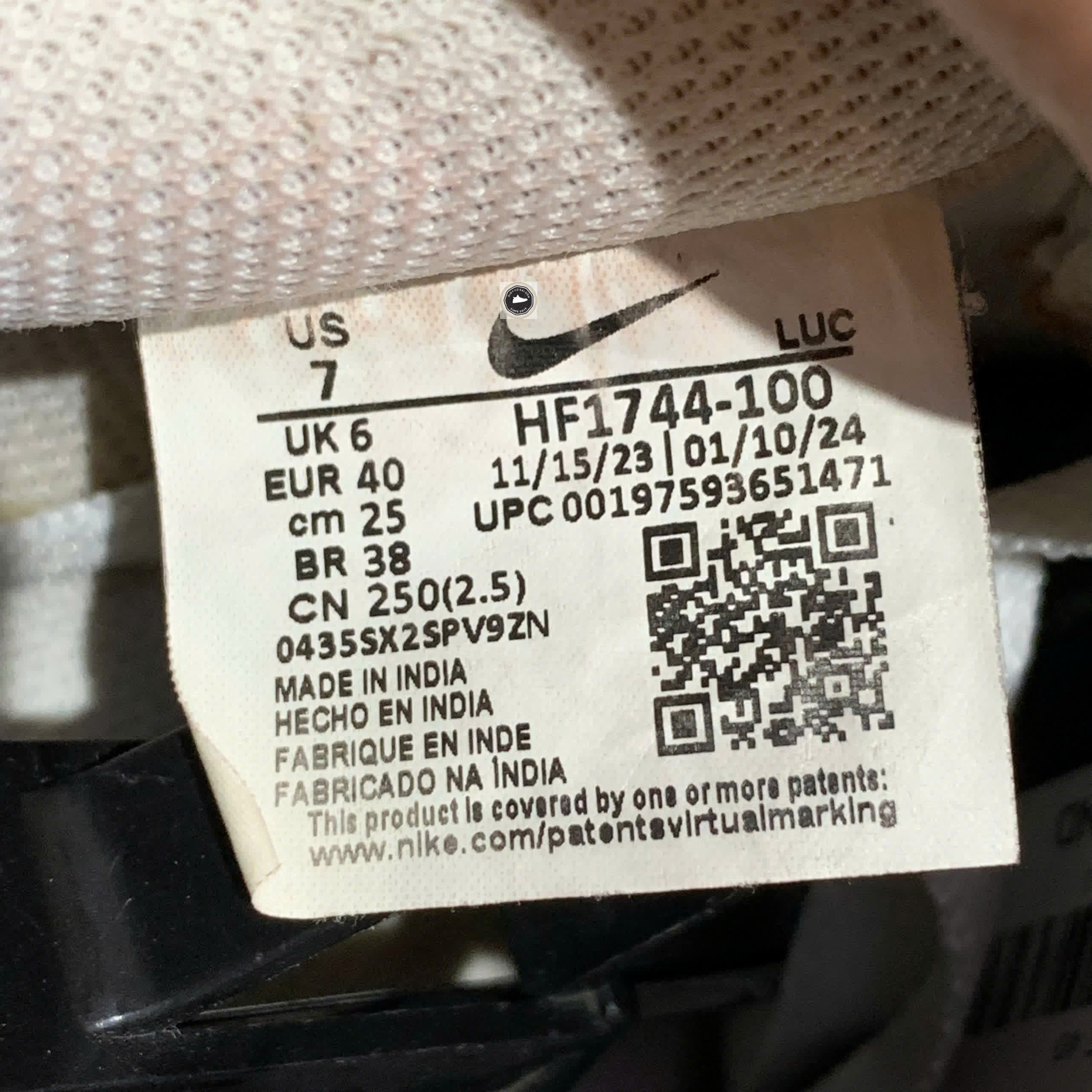 🔥 Nike Court Vision Low Next Nature 'White University Gold' – SIZE 40 – PVN23474 – CHÍNH HÃNG