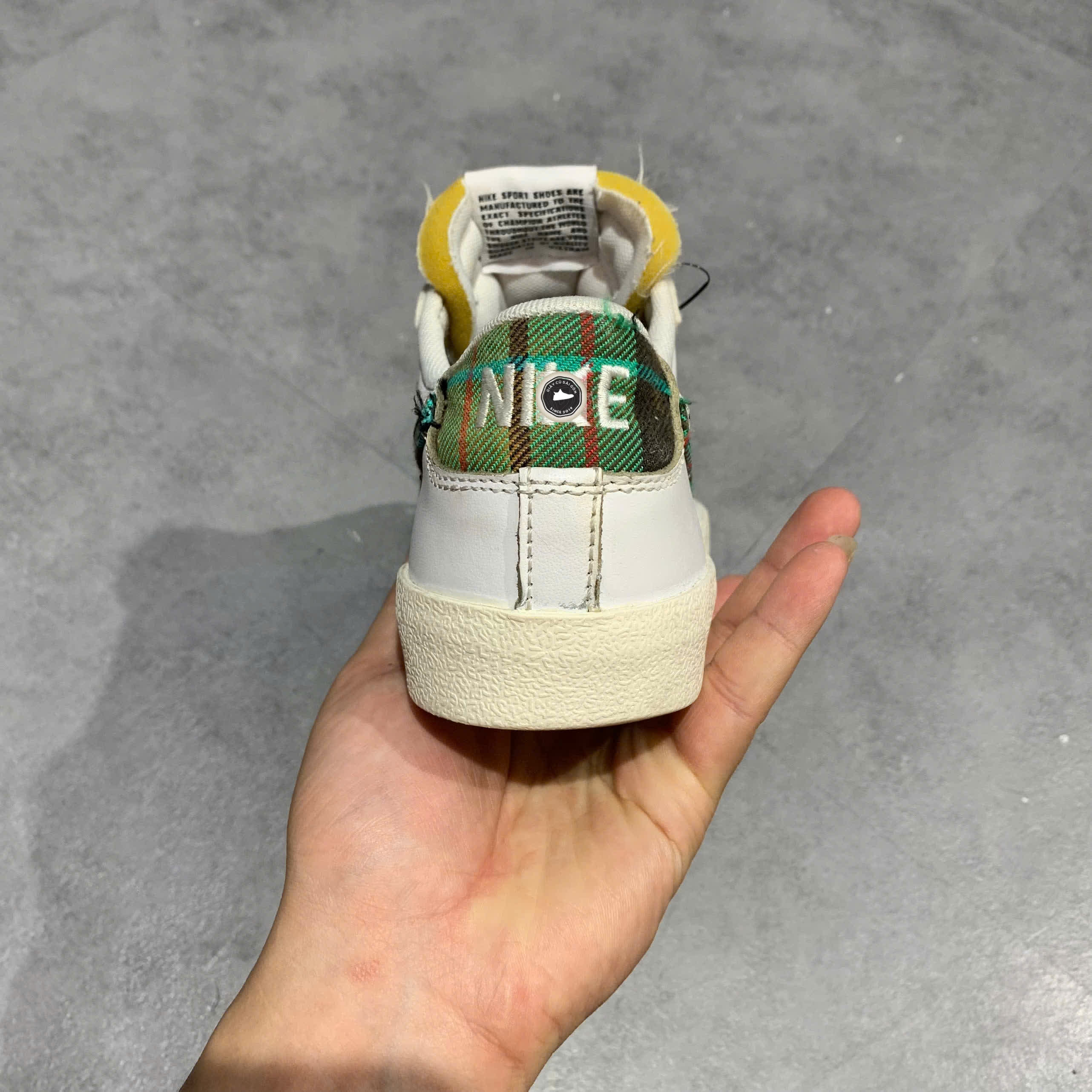 🔥 Nike Blazer Low '77 Tartan – SIZE 40 – PVN23433 – CHÍNH HÃNG