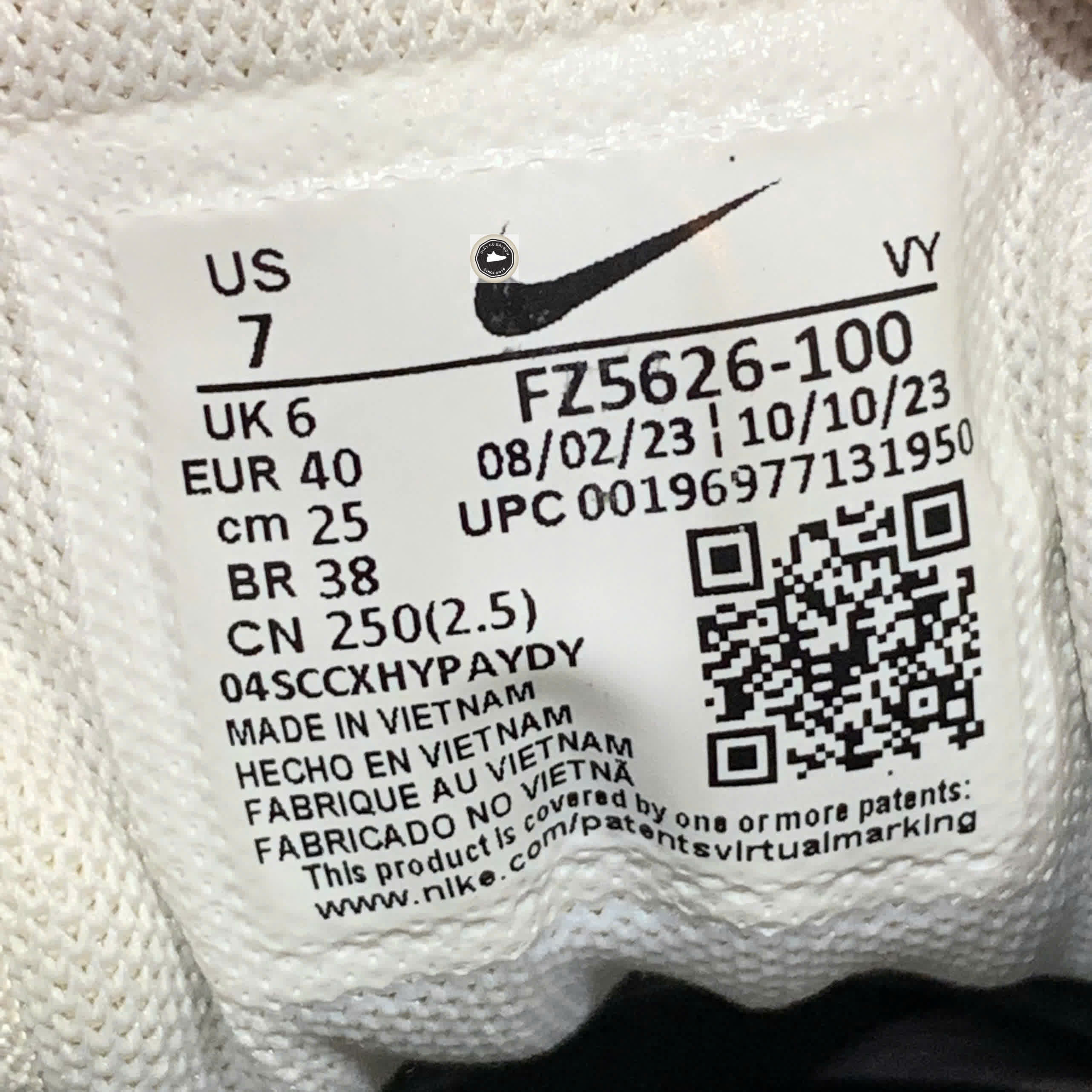 🔥 NIKE AIR PEGASUS 89 ‘WHITE BLACK MALACHITE’ – SIZE 40 – PVN23321 – CHÍNH HÃNG