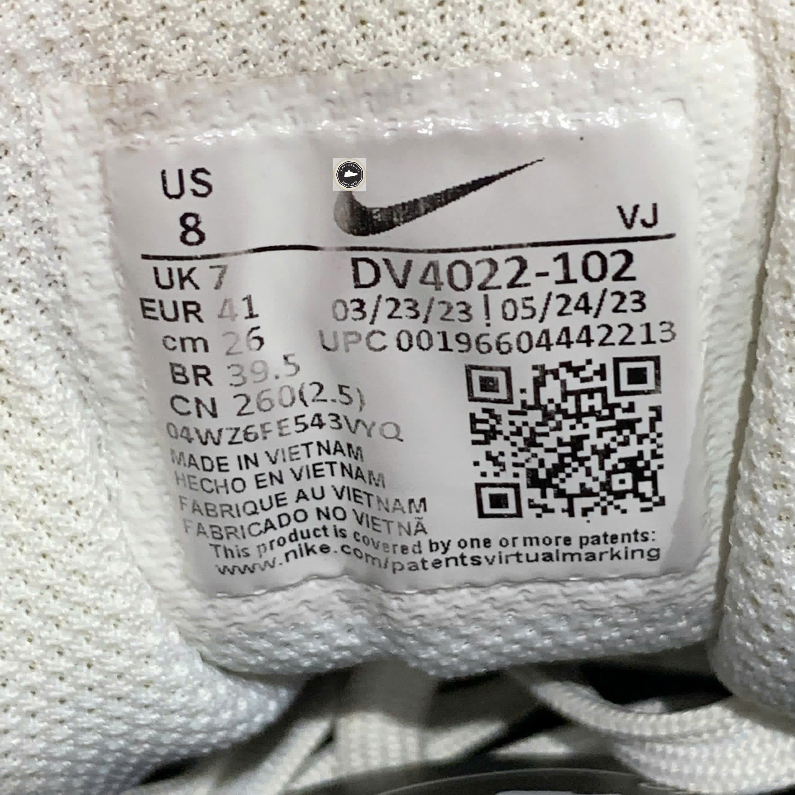 🔥 Nike Air Winflo 10 'White Wolf Grey' DV4022‑102 – SIZE 41 – PVN23210 – CHÍNH HÃNG