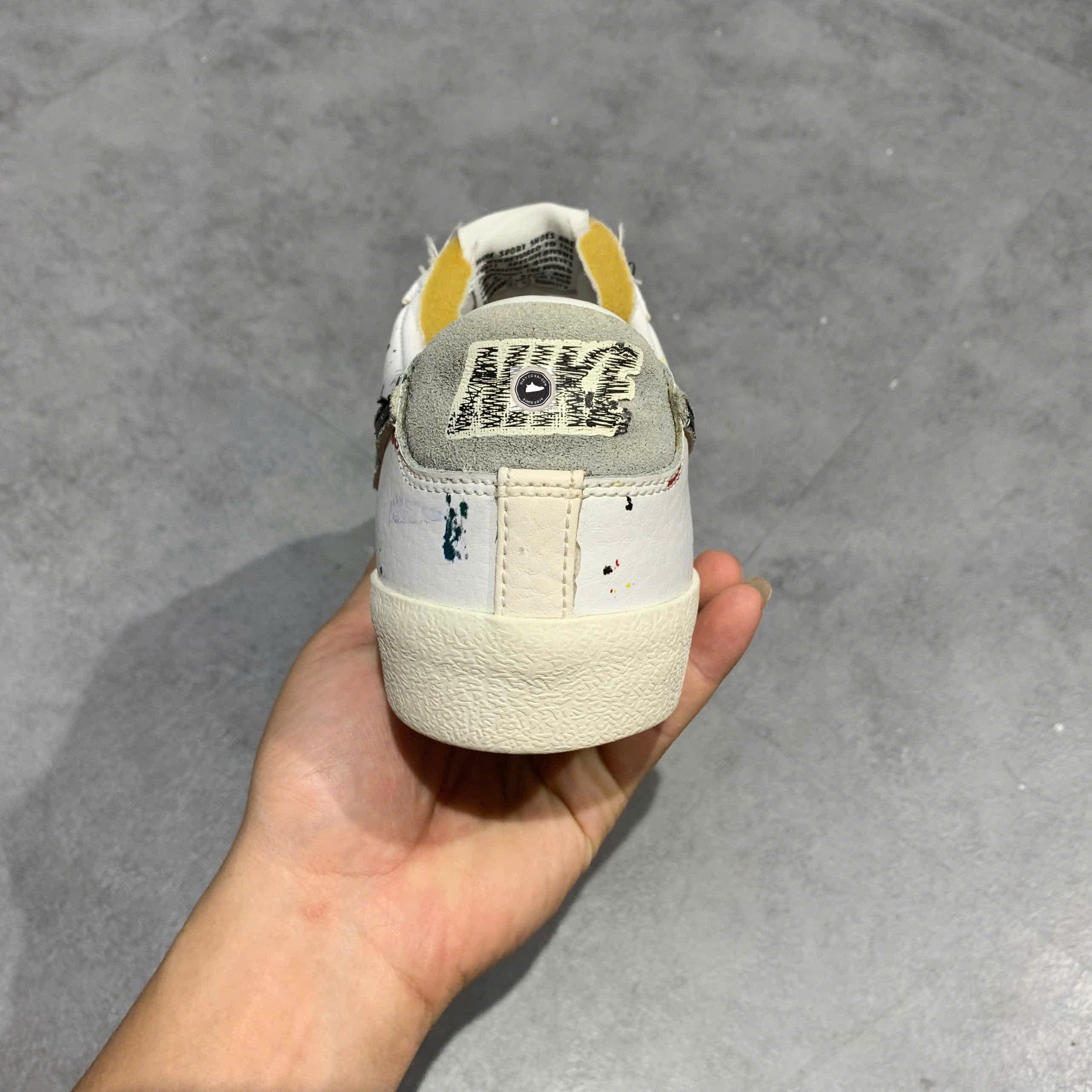 blazer 77 paint splatter