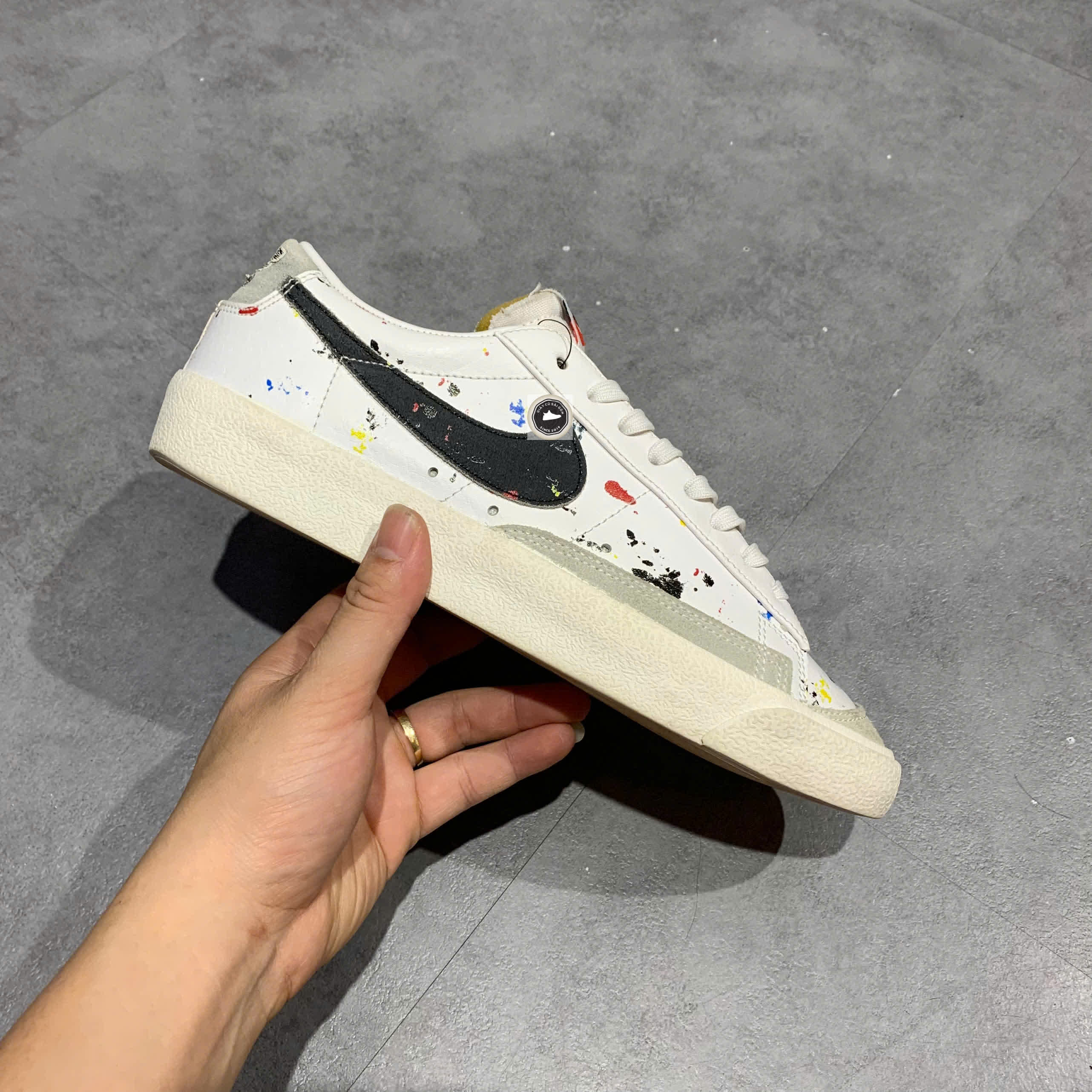 blazer 77 paint splatter