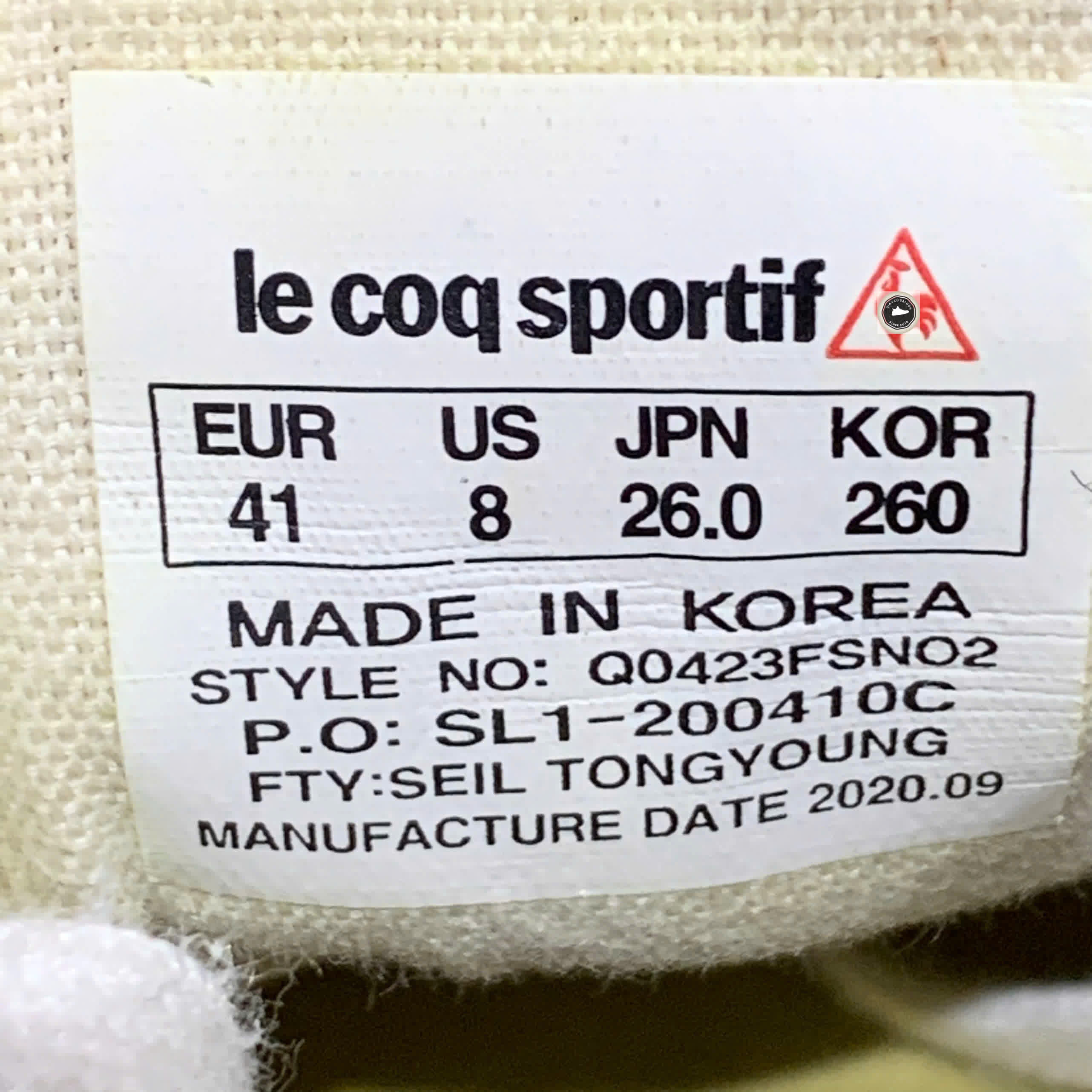 🔥 LE COQ SPORTIF CLASSIC SPLASH – SIZE 41 – PVN23287 – CHÍNH HÃNG