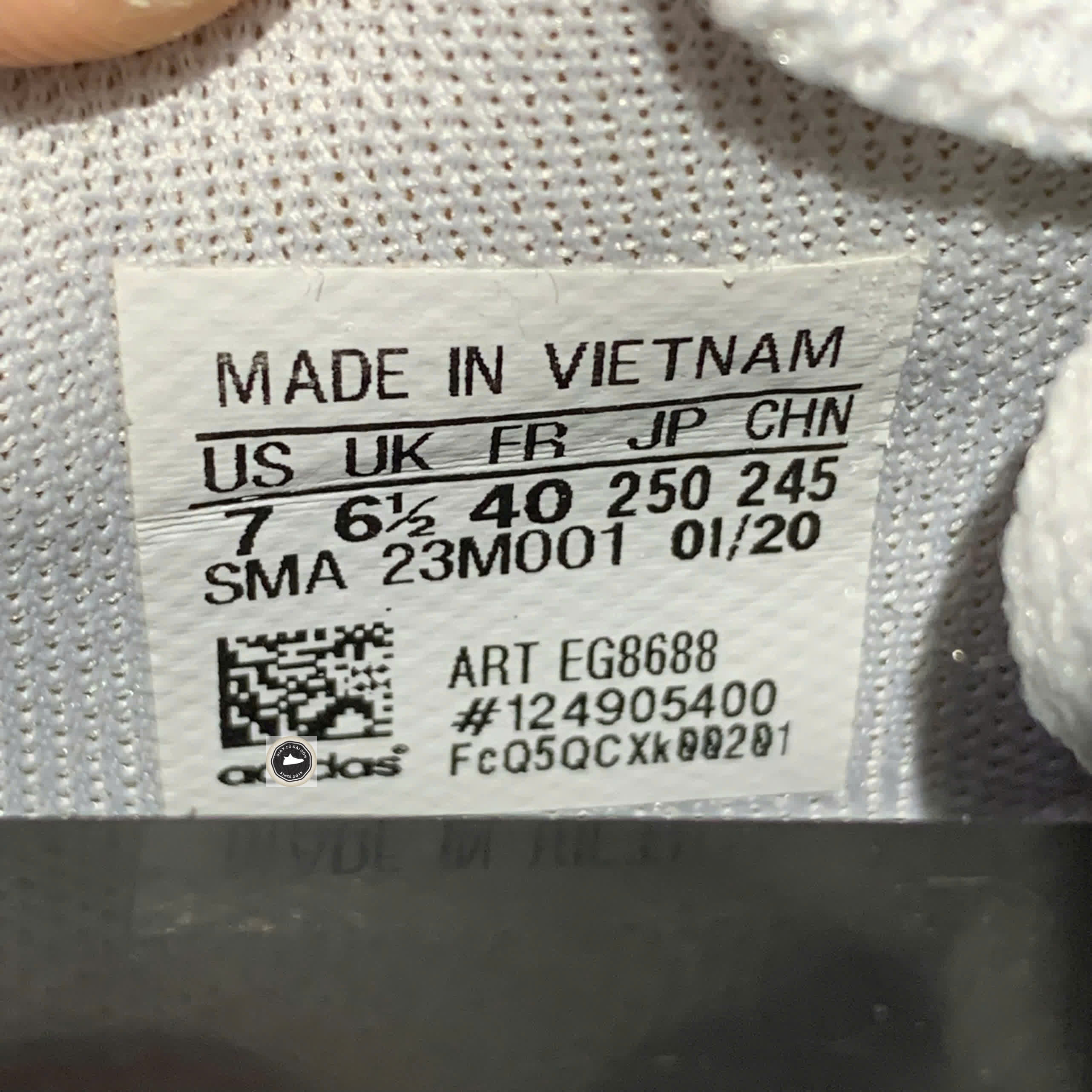 🔥 ADIDAS RUN60S ‘WHITE BLUE’ EG8688 – SIZE 40 – PVN23151 – CHÍNH HÃNG