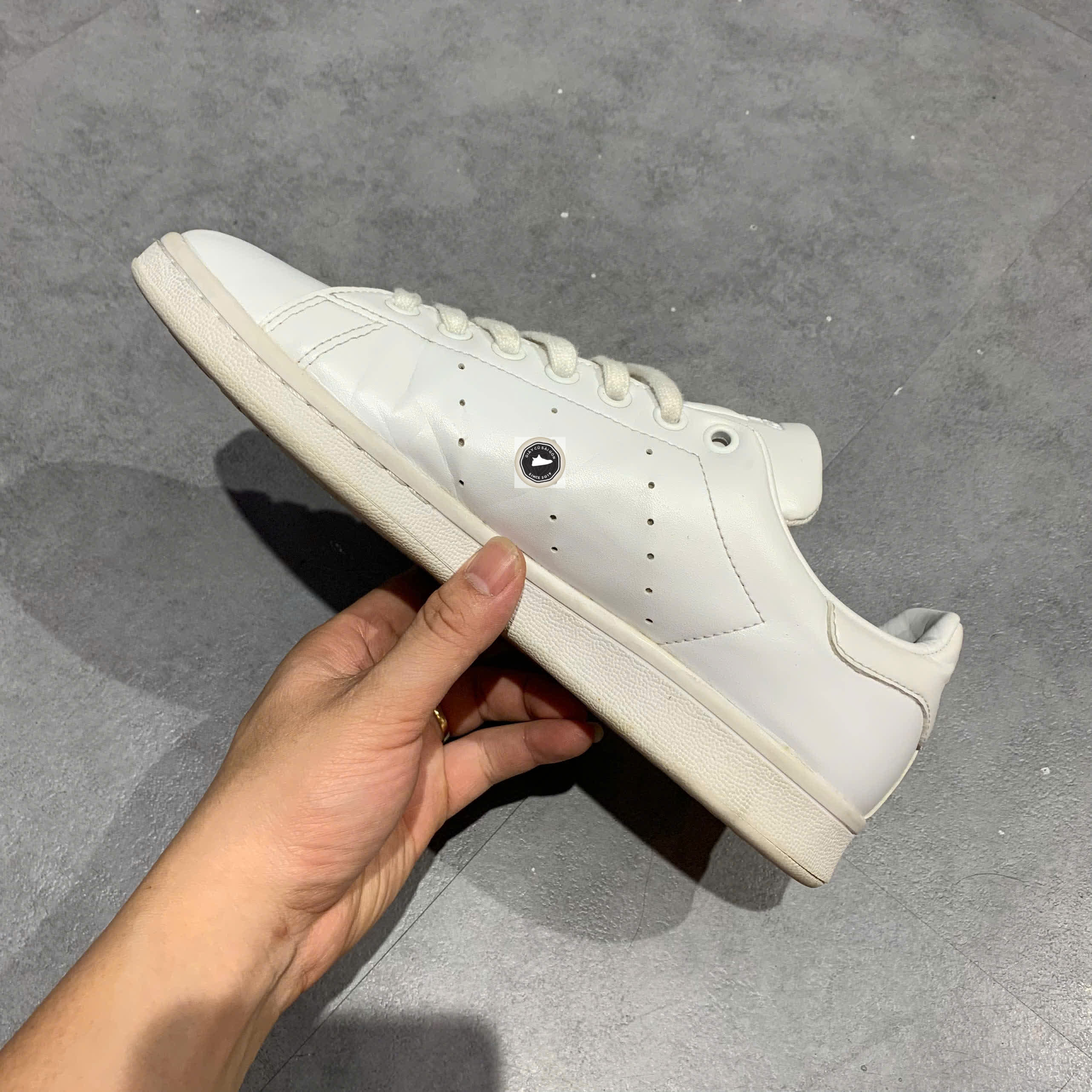 🔥 ADIDAS STAN SMITH ‘CLOUD WHITE’ – SIZE 41 1/3 – PVN23231 – CHÍNH HÃNG