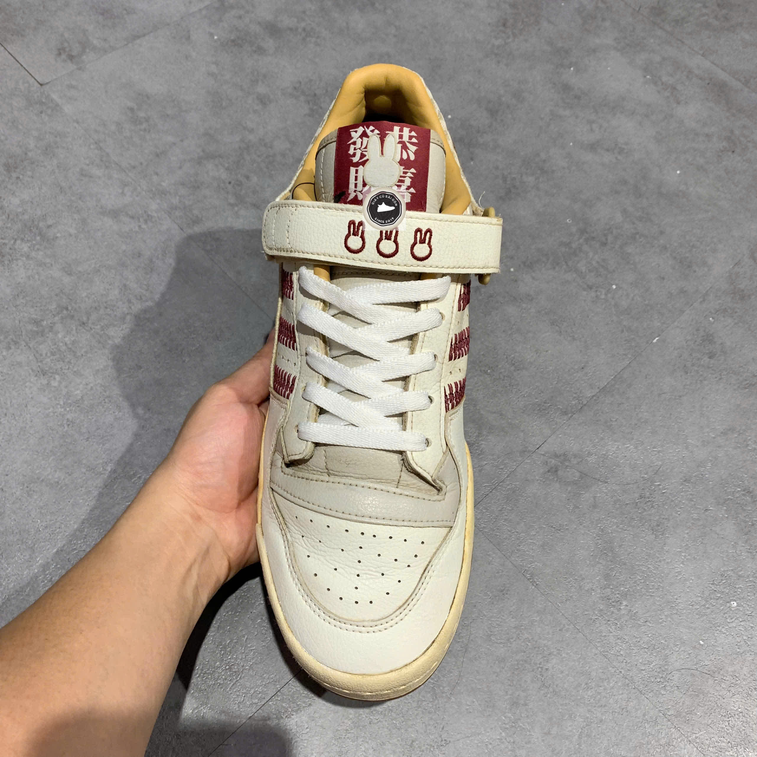 🔥 Adidas Originals Forum 84 Low ‘Chinese New Year’ IE1898 – SIZE 44 2/3 – PVN23468 – CHÍNH HÃNG