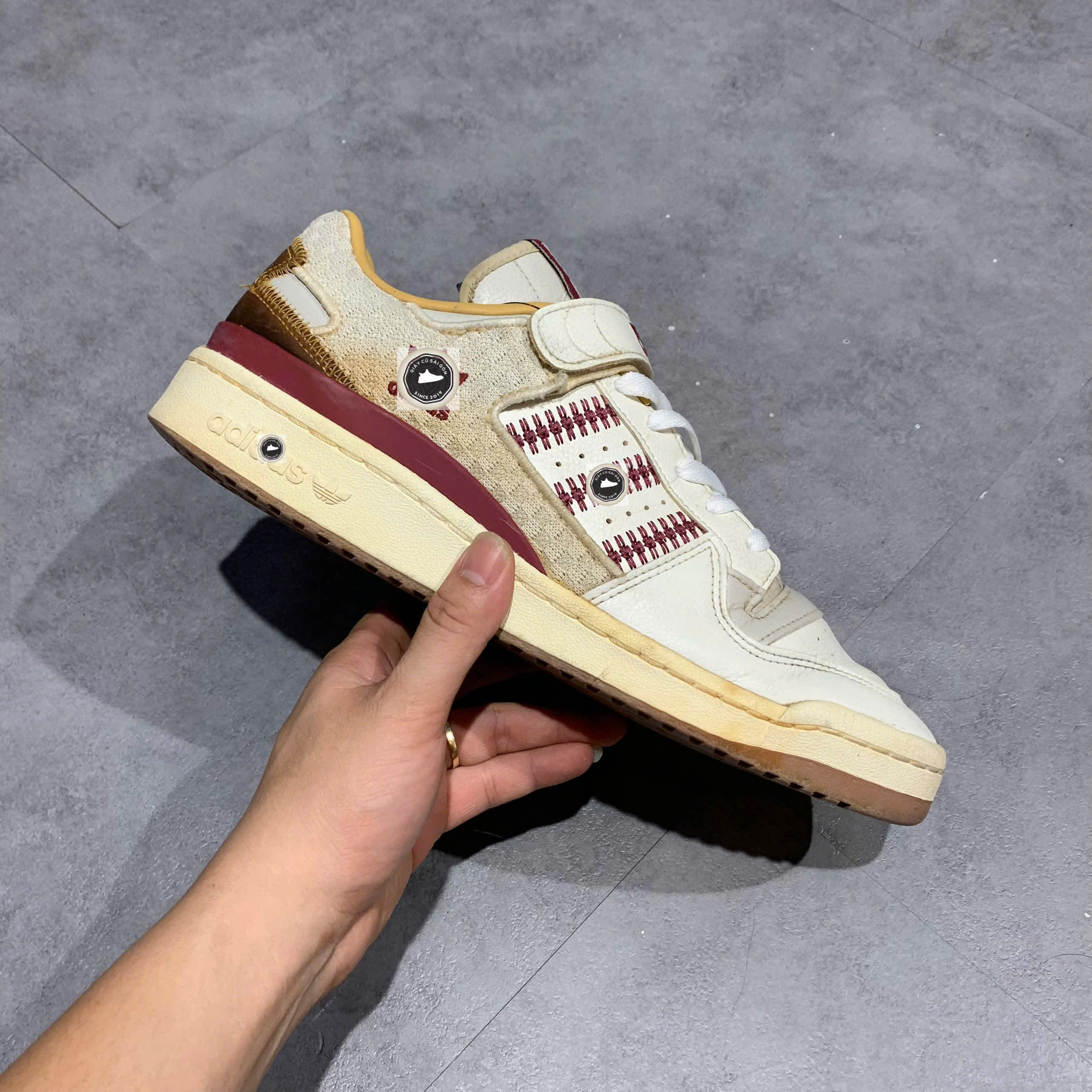 🔥 Adidas Originals Forum 84 Low ‘Chinese New Year’ IE1898 – SIZE 44 2/3 – PVN23468 – CHÍNH HÃNG