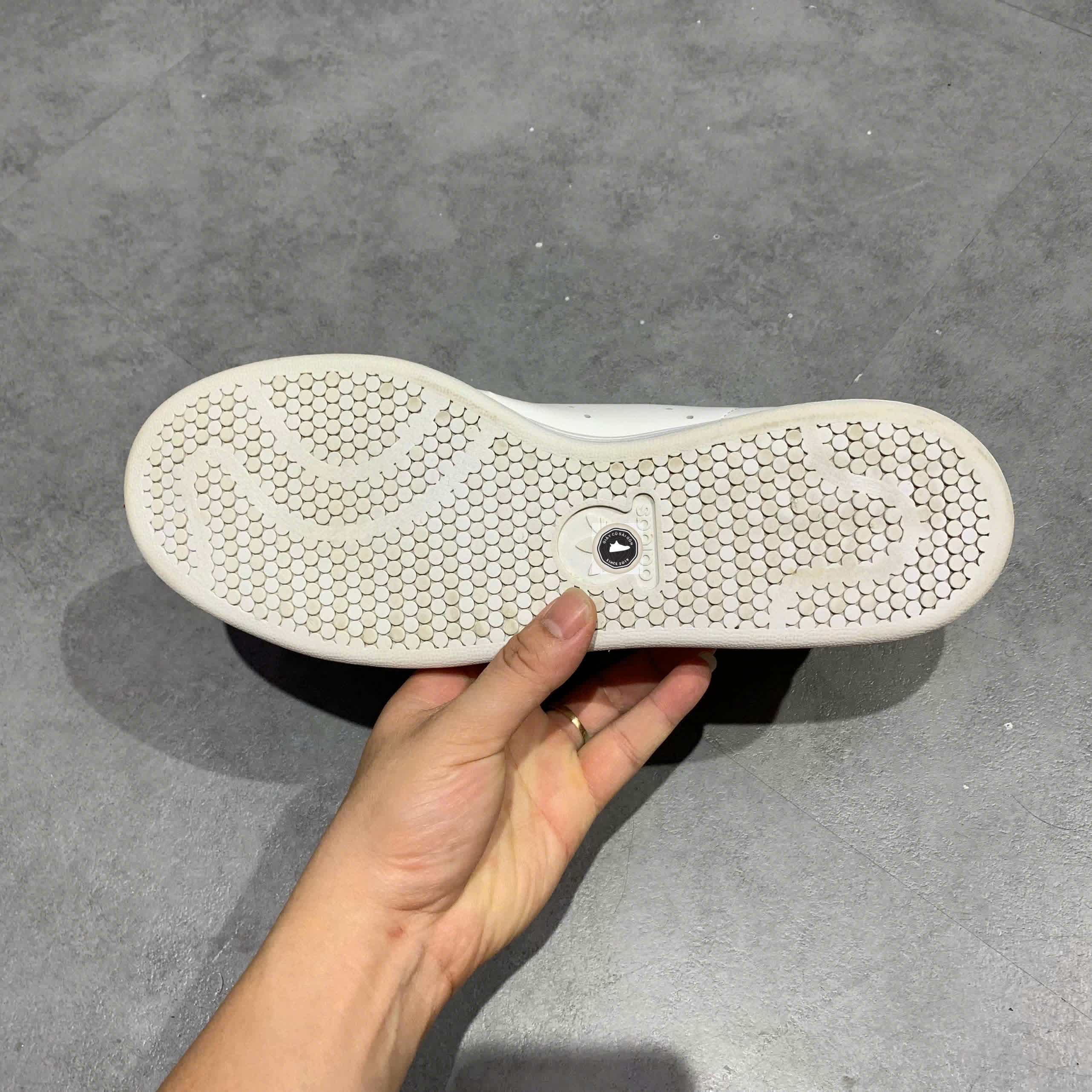 🔥 ADIDAS STAN SMITH ‘SNAKESKIN LEGACY GOLD YELLOW’ – SIZE 43 1/3 – PVN23478 – CHÍNH HÃNG